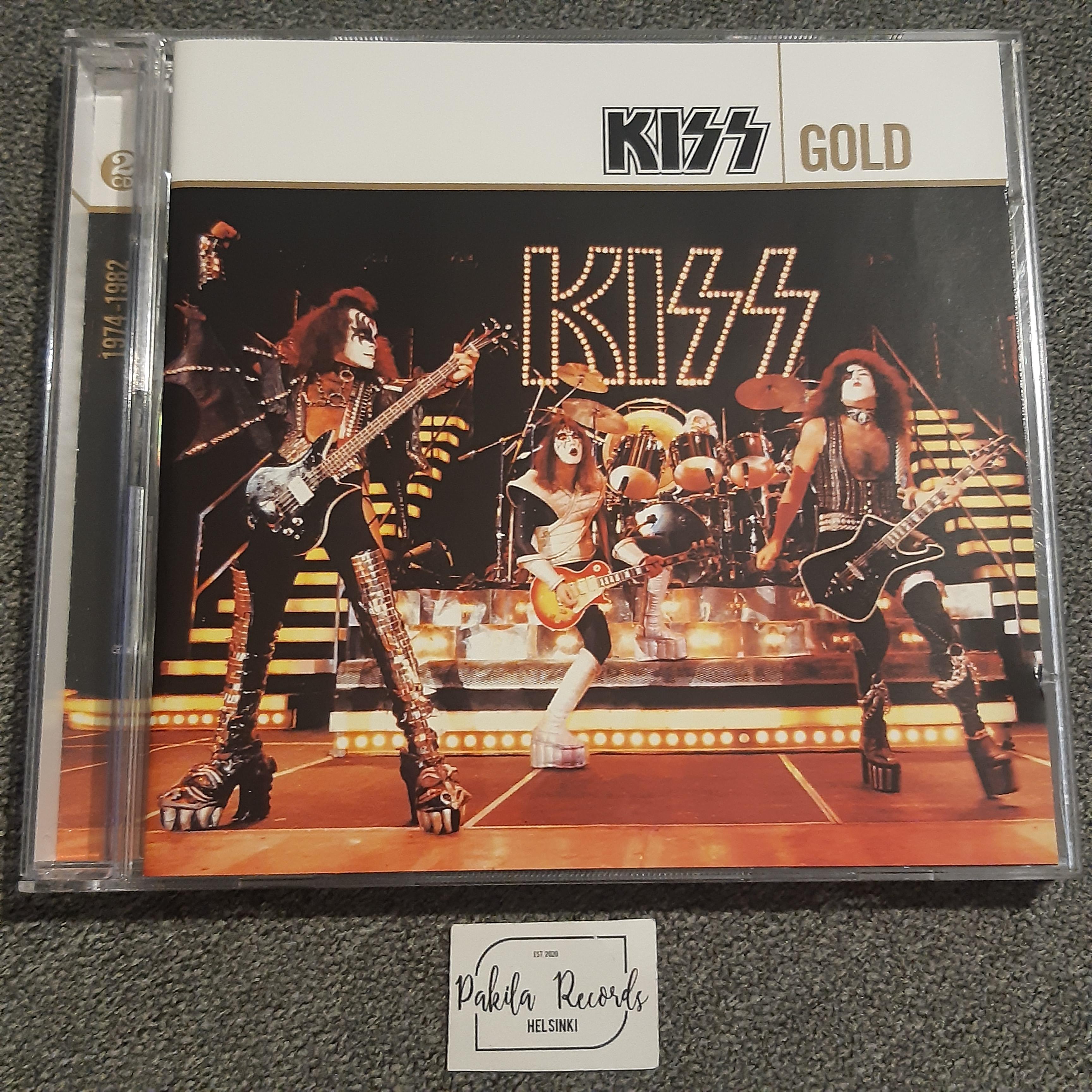 Kiss - Gold (1974-1982) - 2 CD (käytetty)