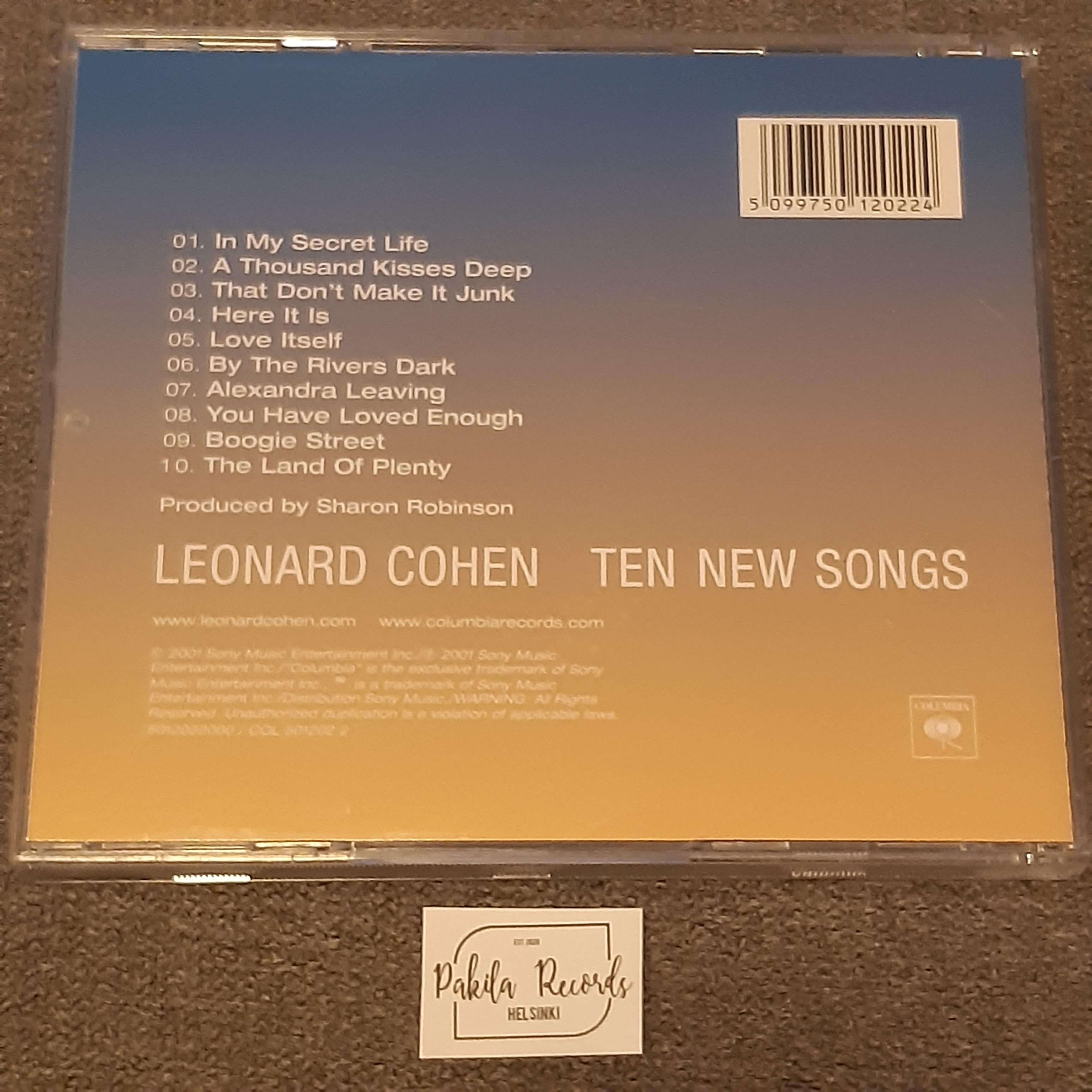 Leonard Cohen - Ten New Songs - CD (käytetty)