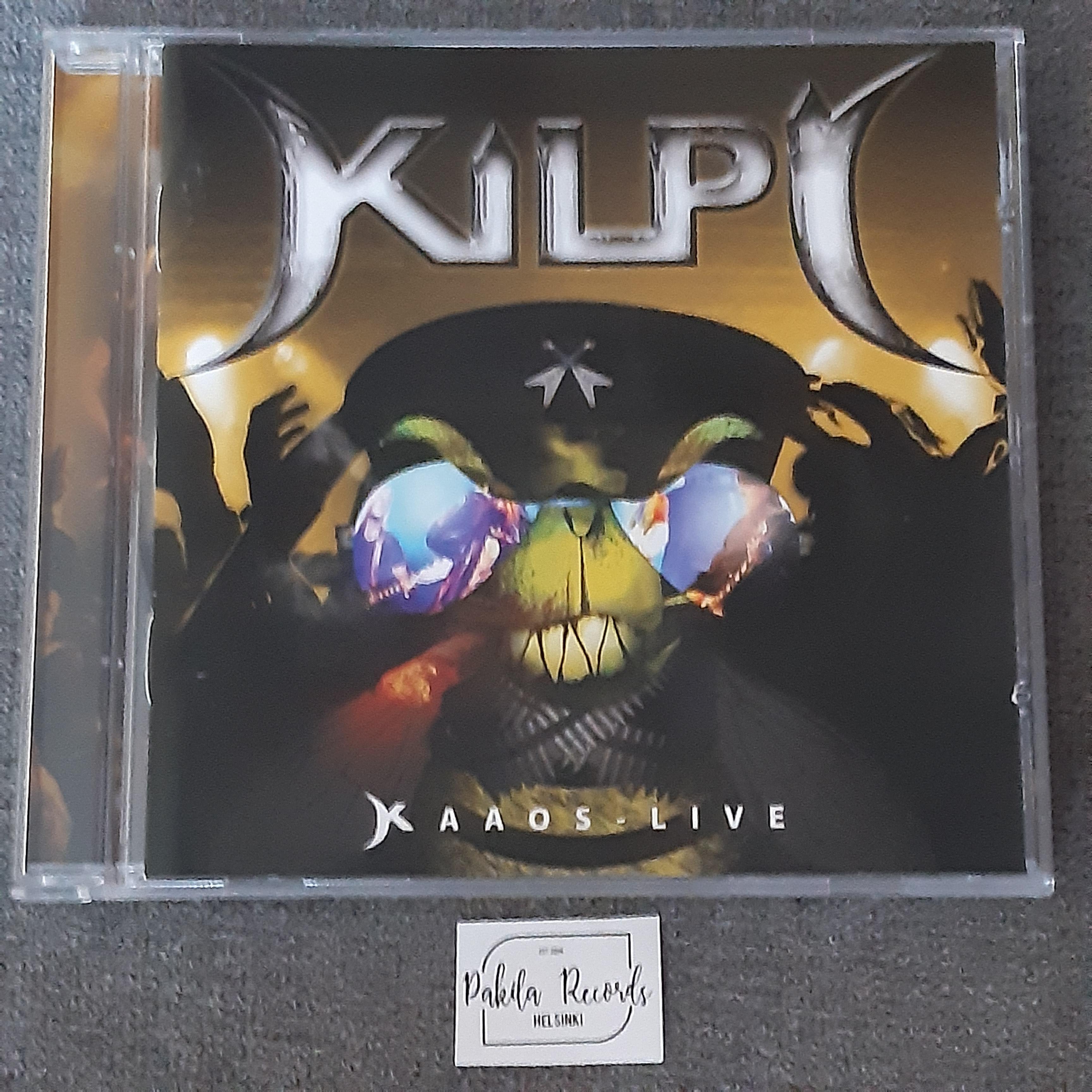 Kilpi - Kaaos-Live - CD (käytetty)
