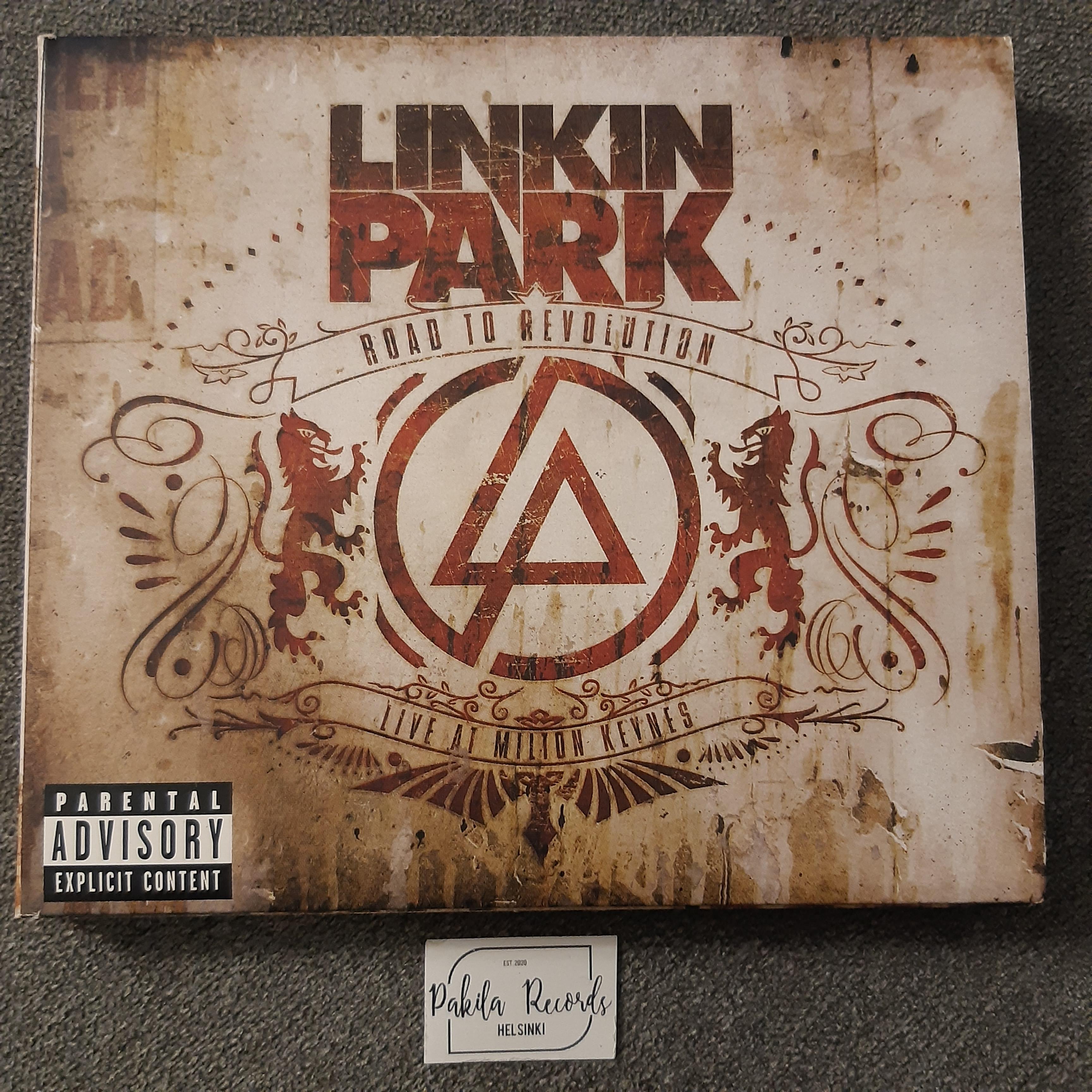 Linkin Park - Road To Revolution, Live At Milton Keynes - CD + DVD (käytetty)