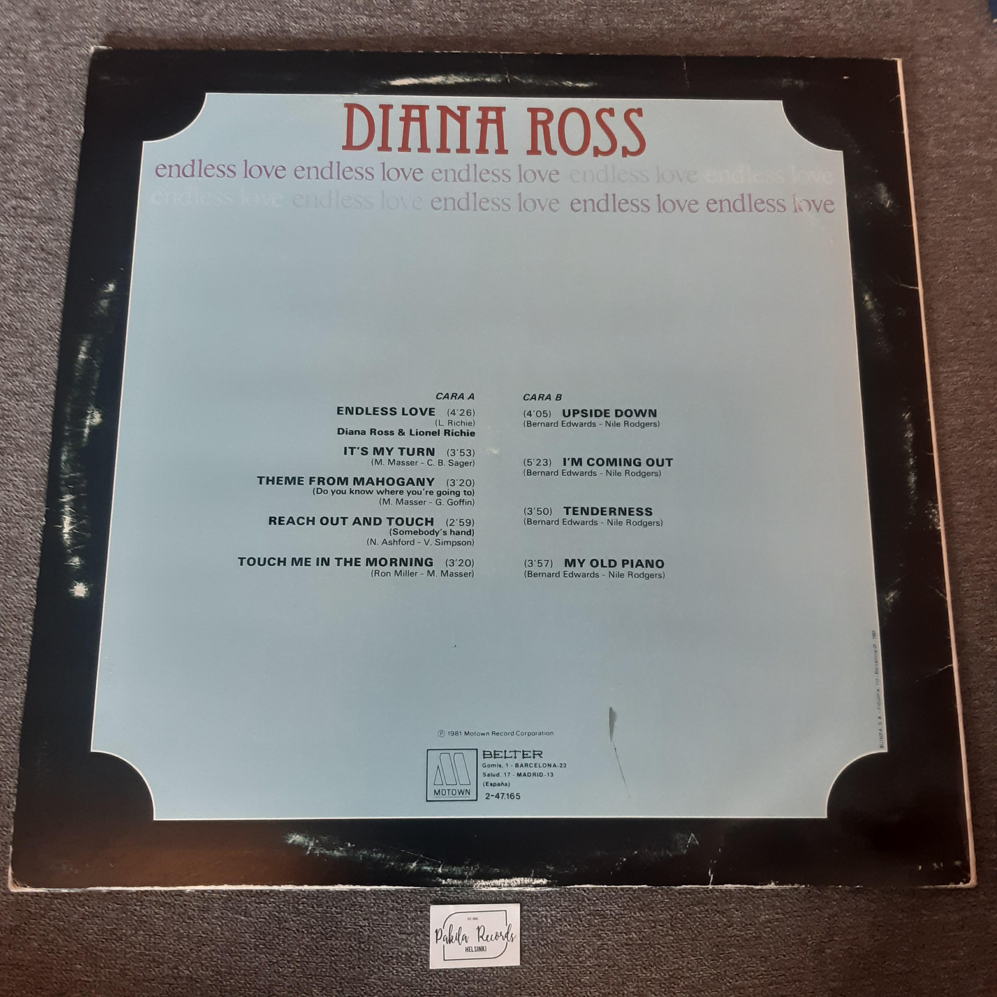 Diana Ross - Endless Love - LP (käytetty)