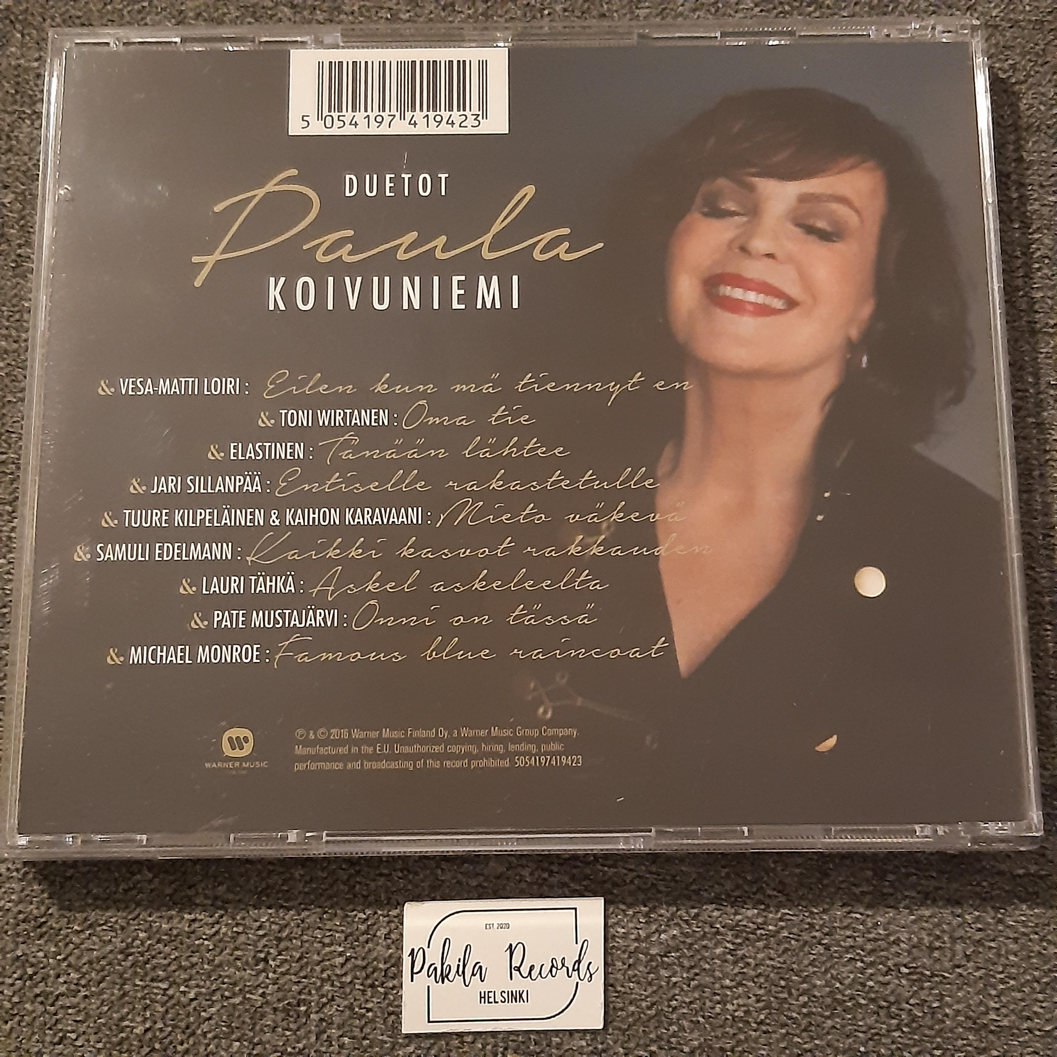 Paula Koivuniemi - Duetot - CD (käytetty)