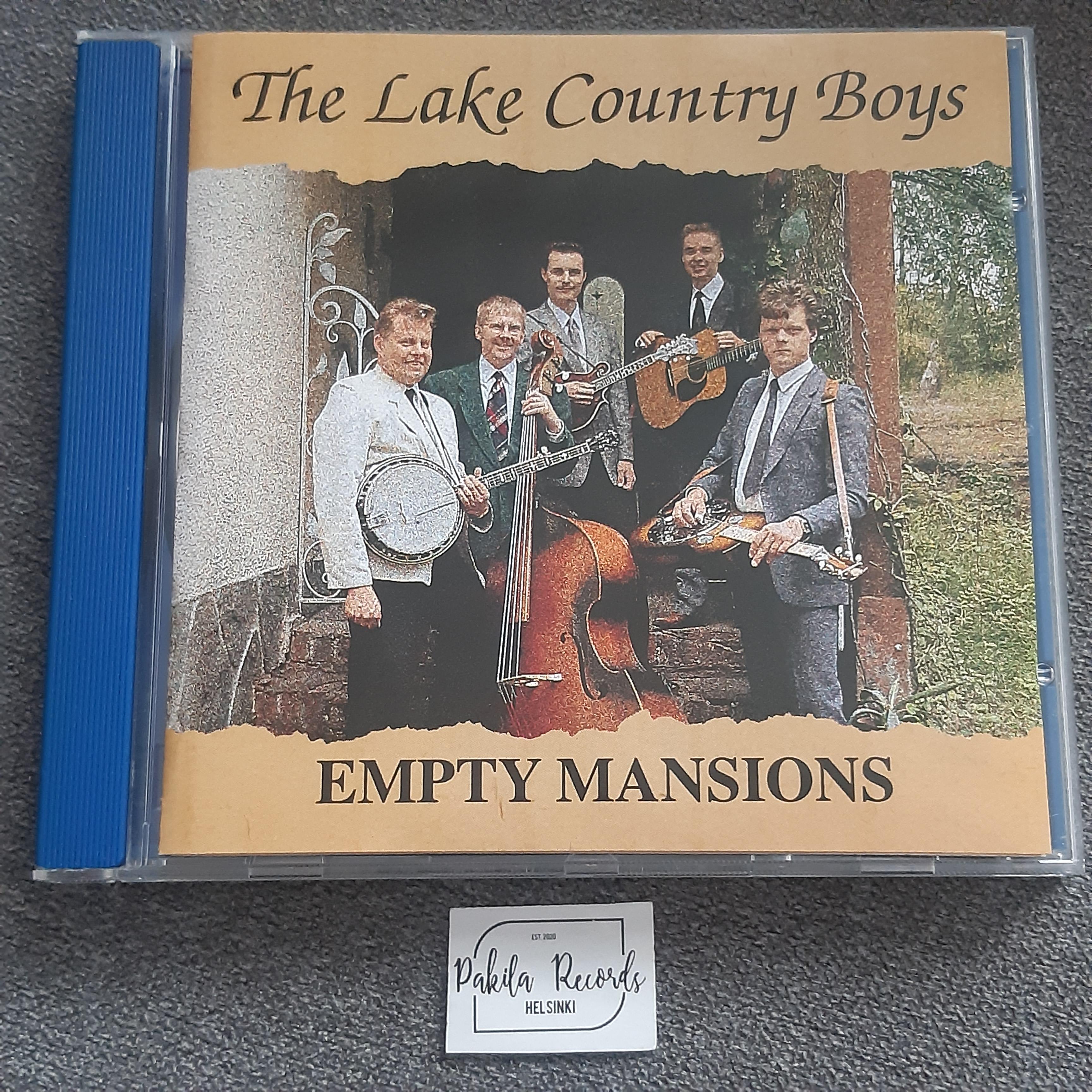 The Lake Country Boys - Empty Mansions - CD (käytetty)