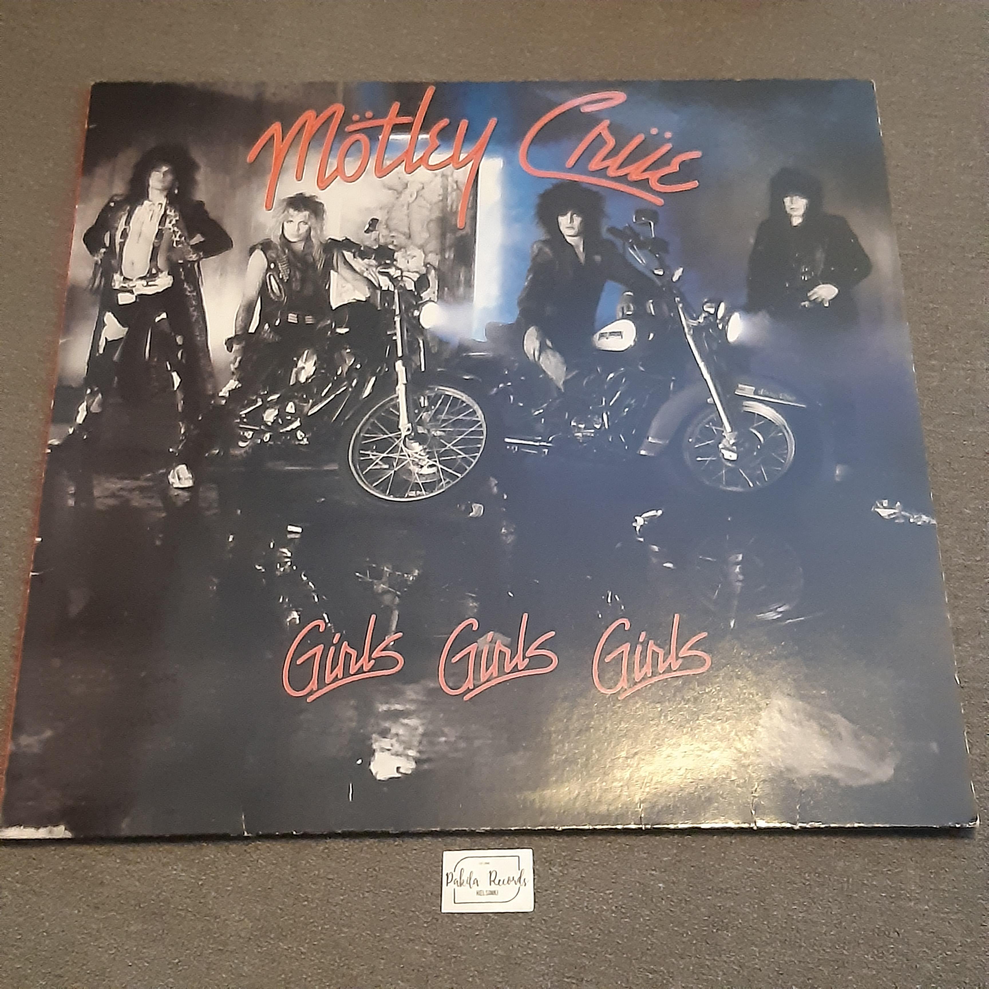 Mötley Crüe - Girls, Girls, Girls - LP (käytetty)