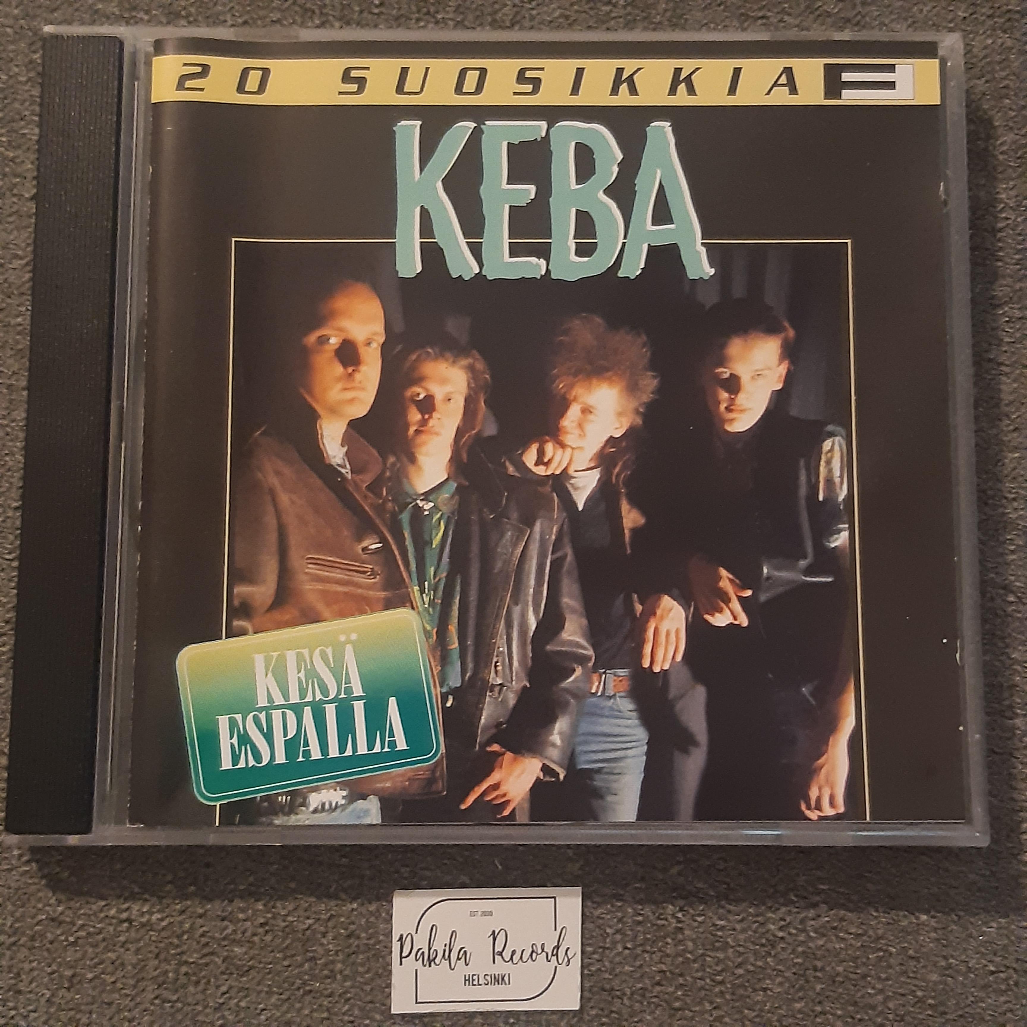 Keba - 20 suosikkia, Kesä Espalla - CD (käytetty)