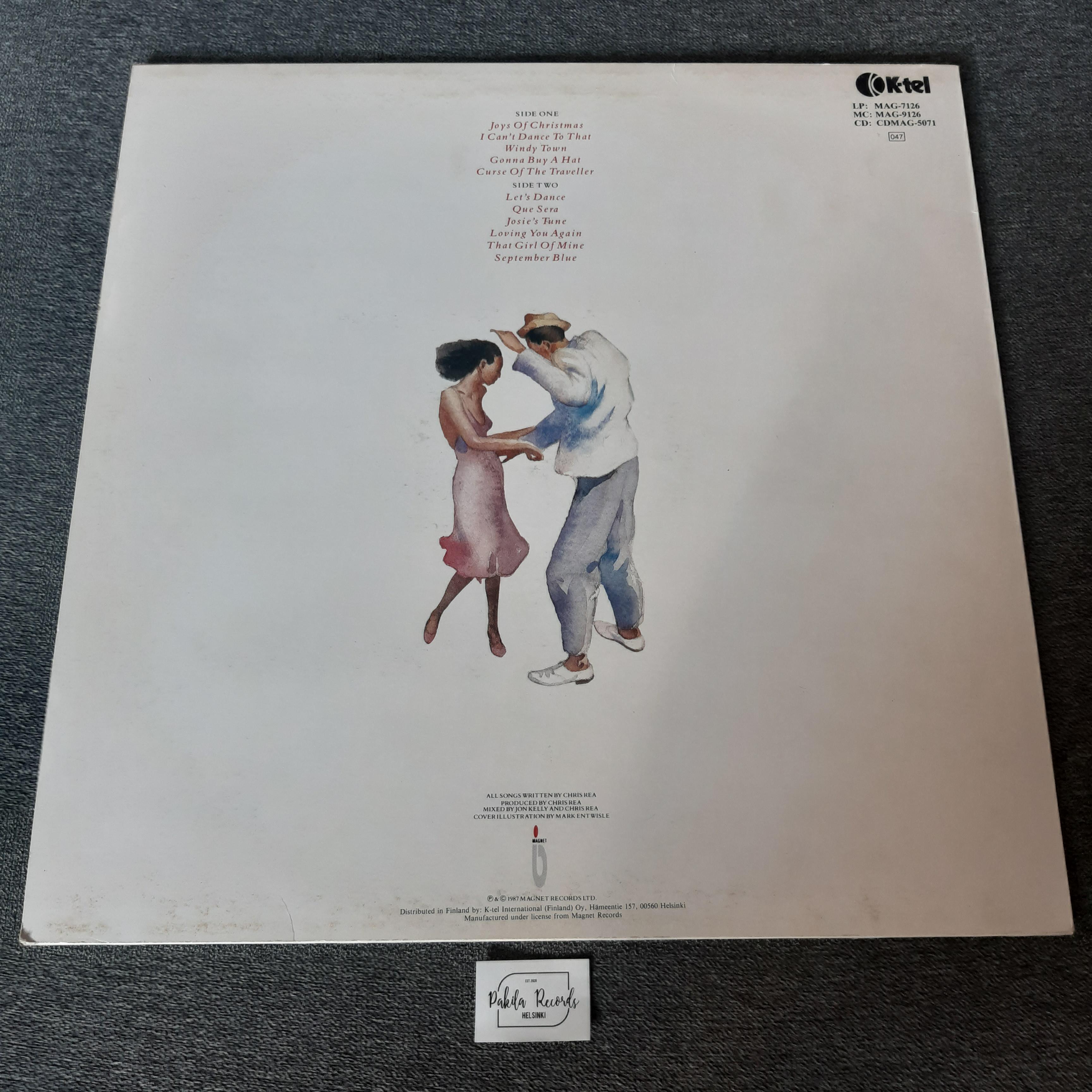 Chris Rea - Dancing With Strangers - LP (käytetty)