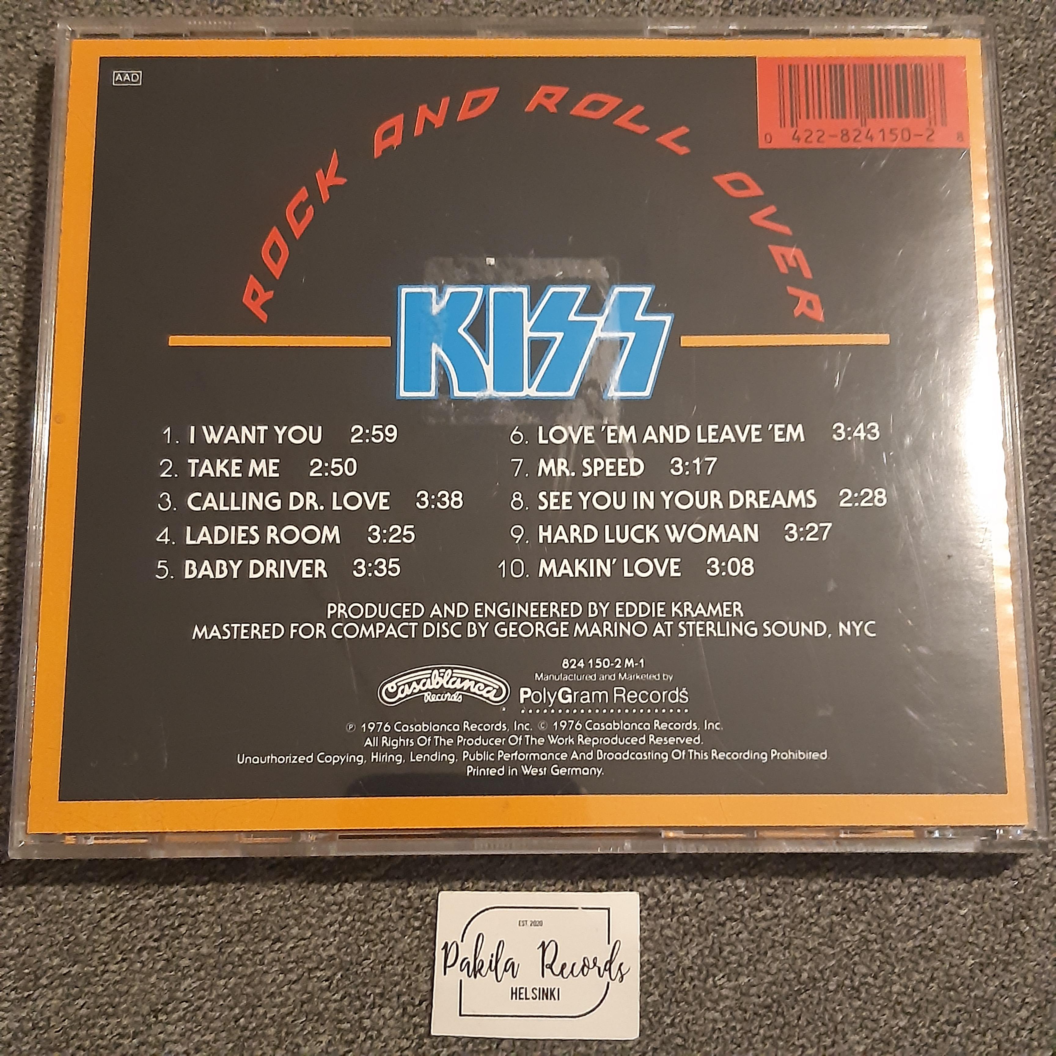 Kiss - Rock And Roll Over - CD (käytetty)