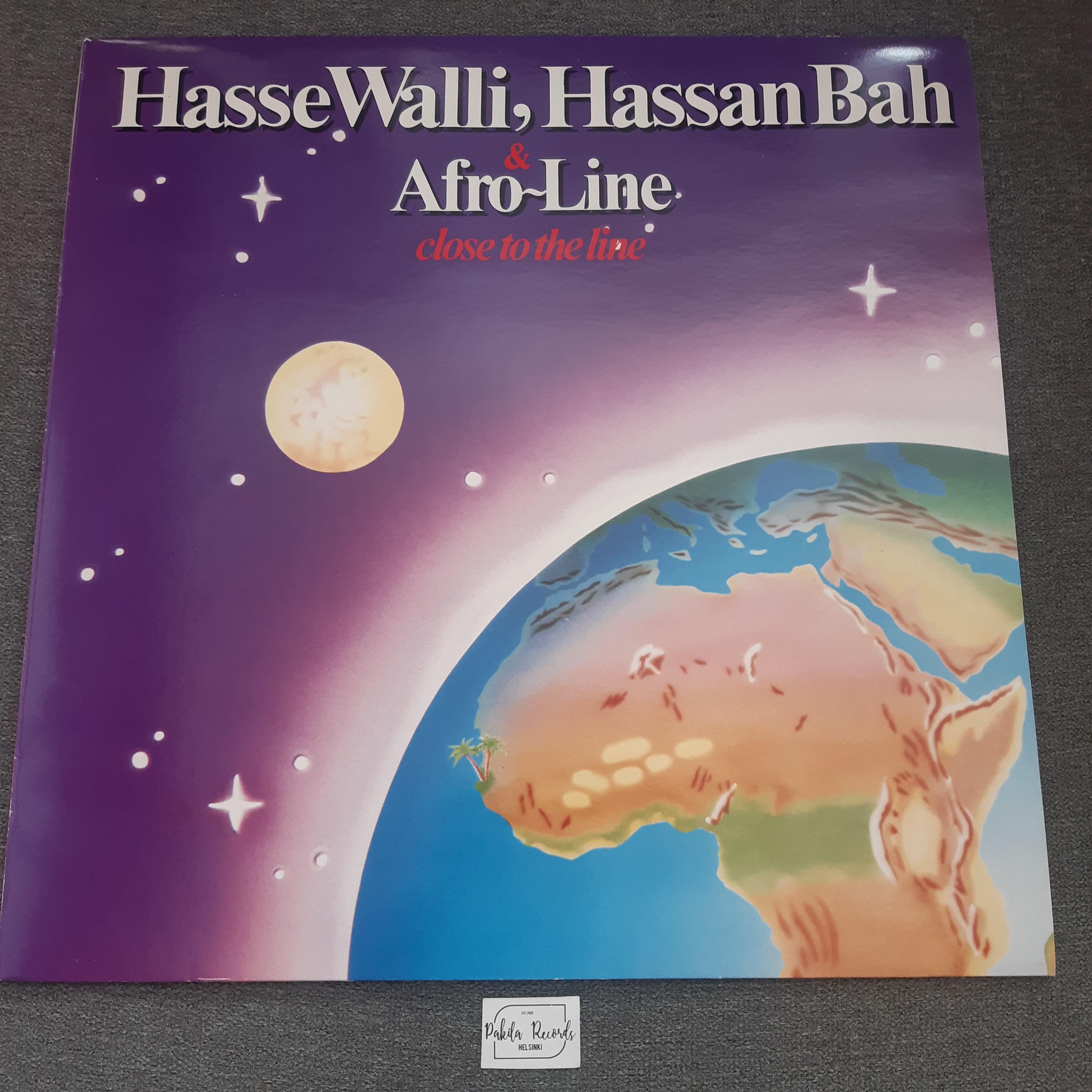 Hasse Walli, Hassan Bah & Afro-Line - Close To The Line - LP (käytetty)