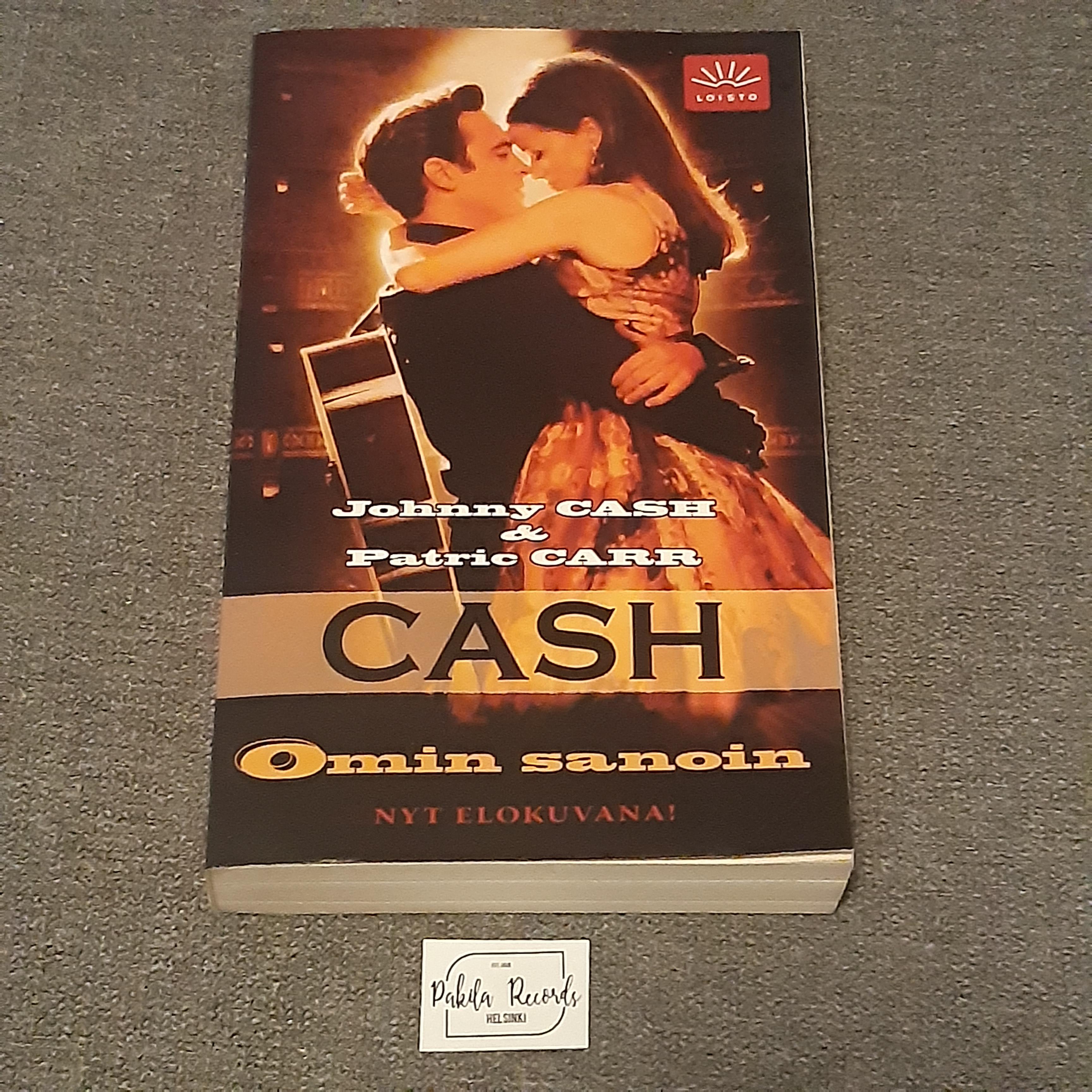 Cash, Omin sanoin - Johnny Cash & Patric Carr - Kirja (käytetty)
