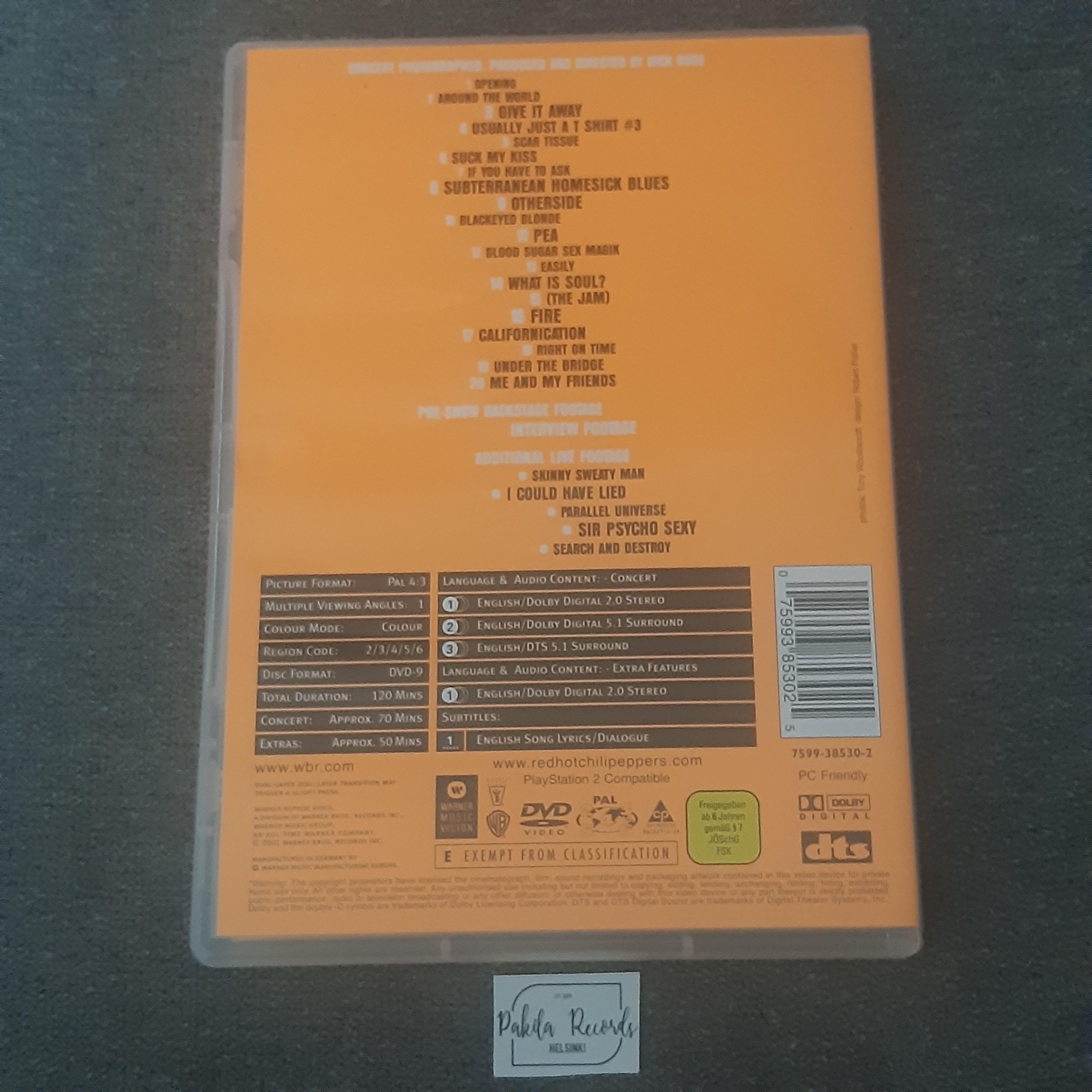 Red Hot Chili Peppers - Off The Map - DVD (käytetty)