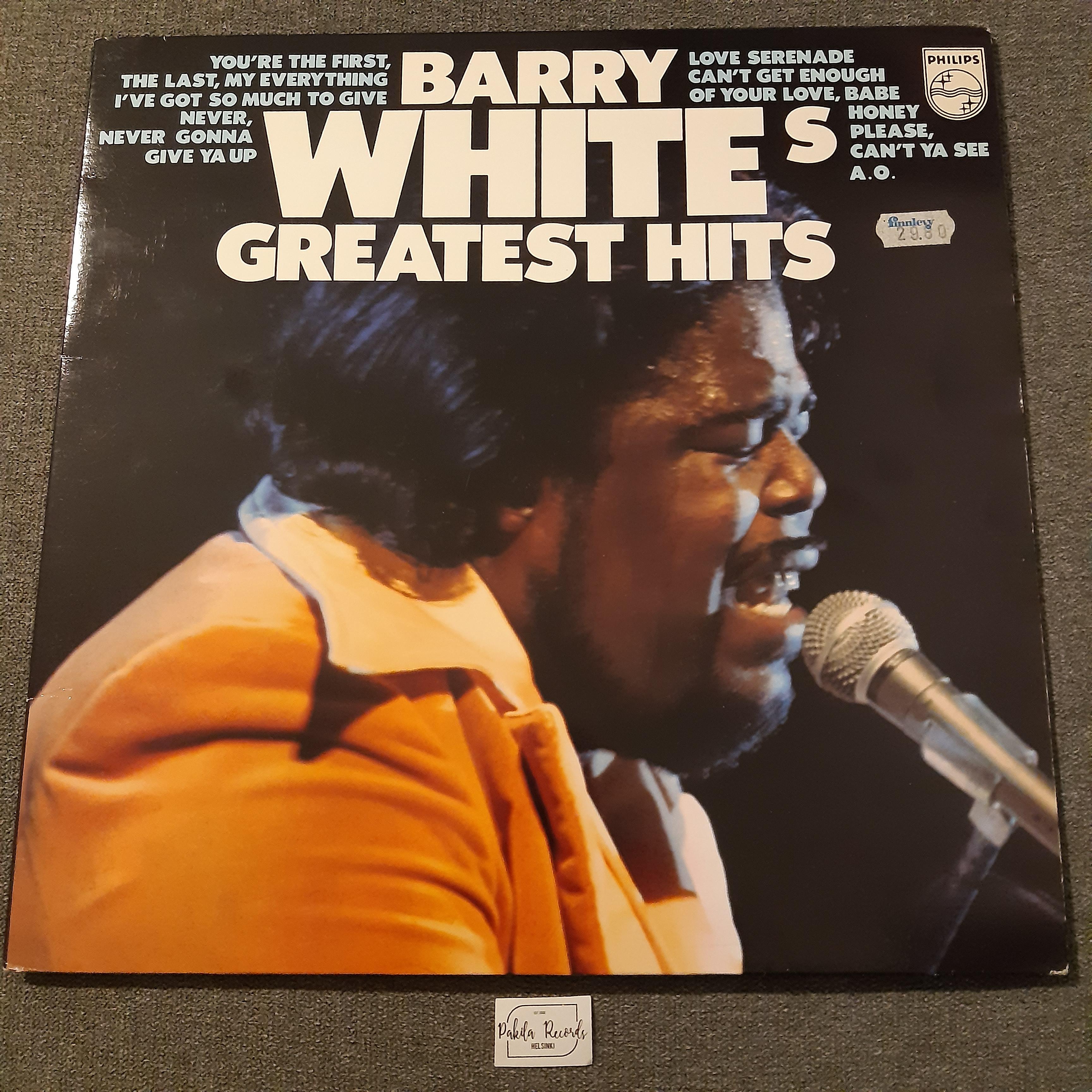 Barry White - Barry White's Greatest Hits - LP (käytetty)