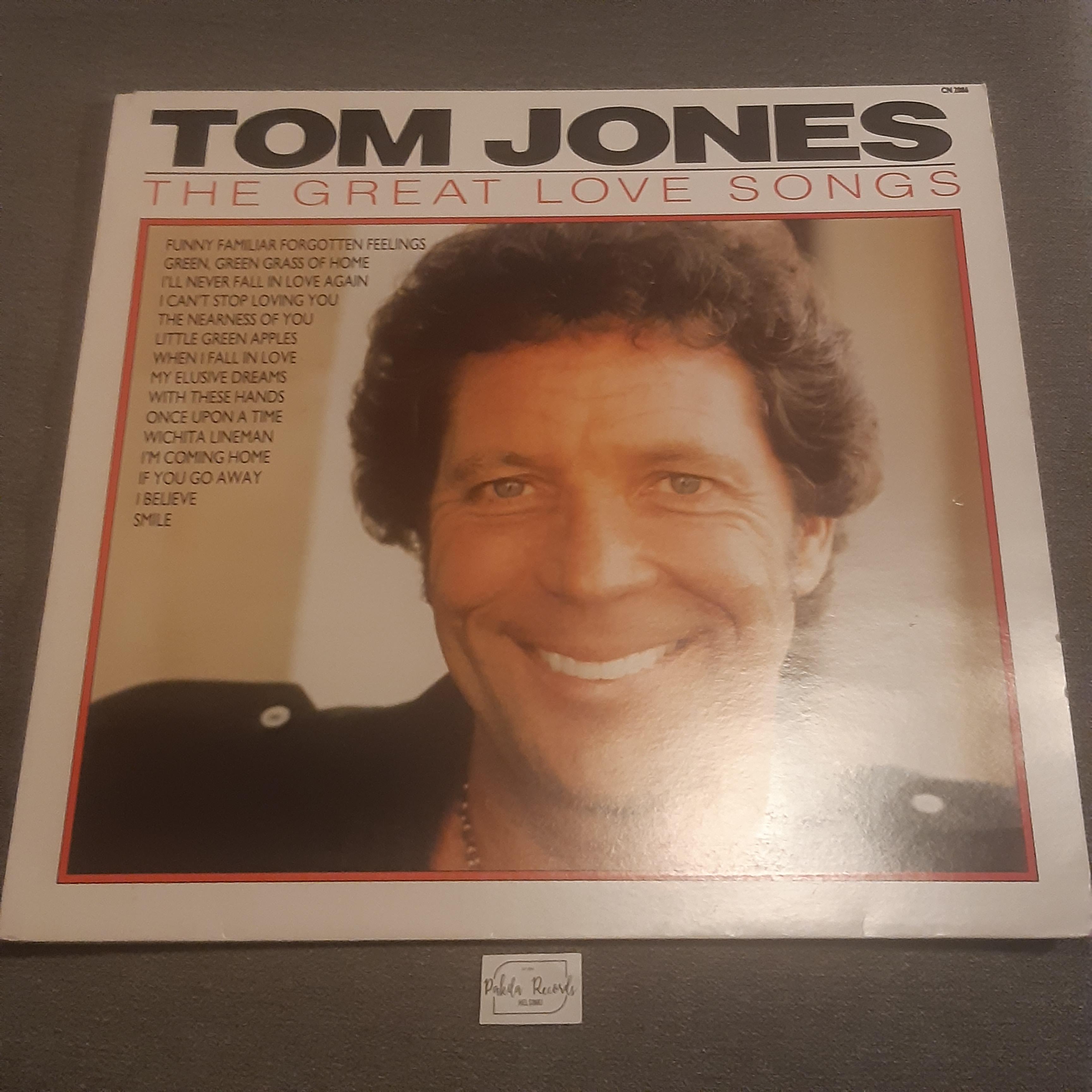 Tom Jones - The Great Love Songs - LP (käytetty)