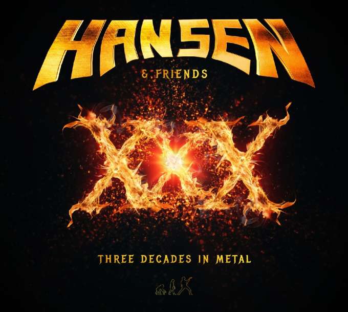 Hansen & Friends - Three Decades In Metal - CD (uusi)