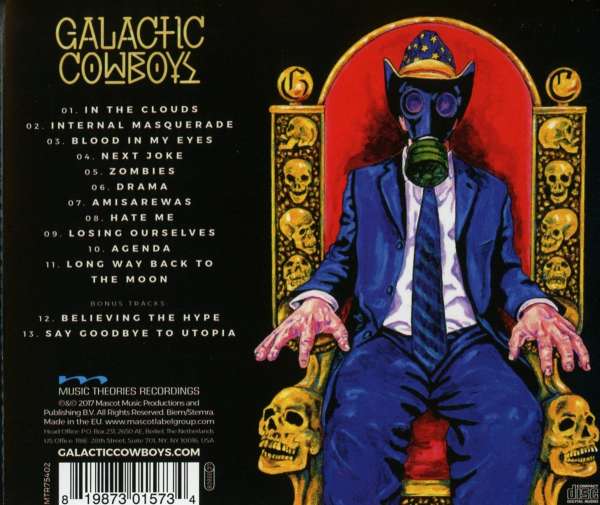 Galactic Cowboys - Long Way Back To The Moon - CD (uusi)