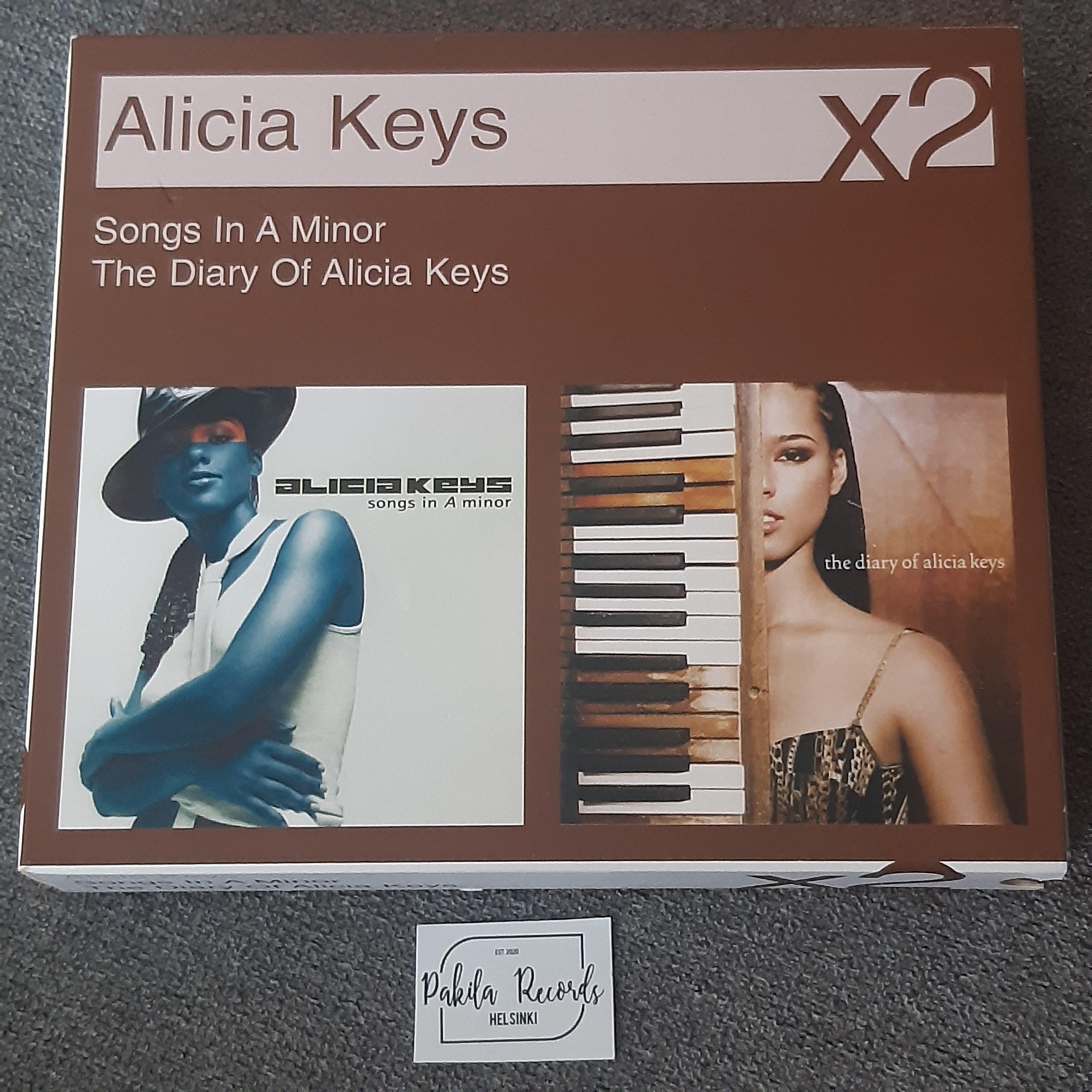 Alicia Keyes - Songs In Minor / The Diary Of Alicia Keyes - 2 CD (käytetty)