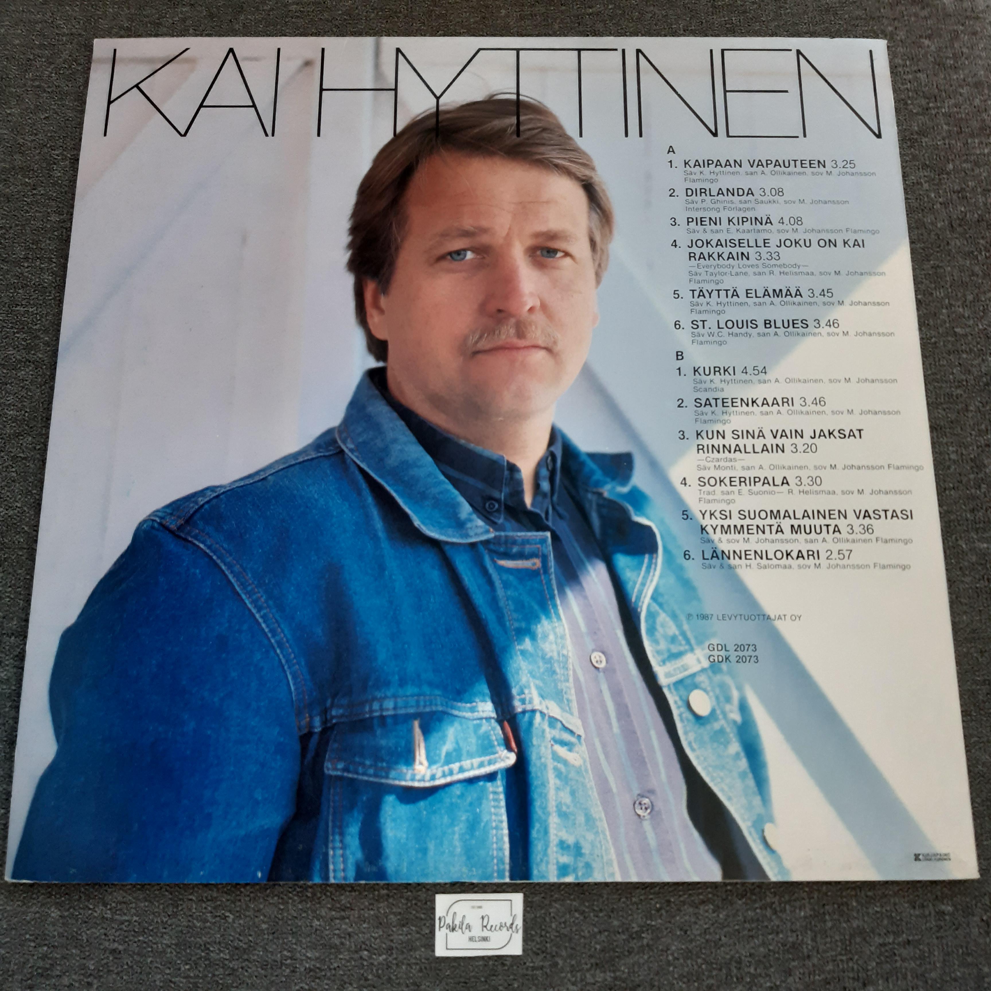 Kai Hyttinen - Kaipaan vapauteen - LP (käytetty)