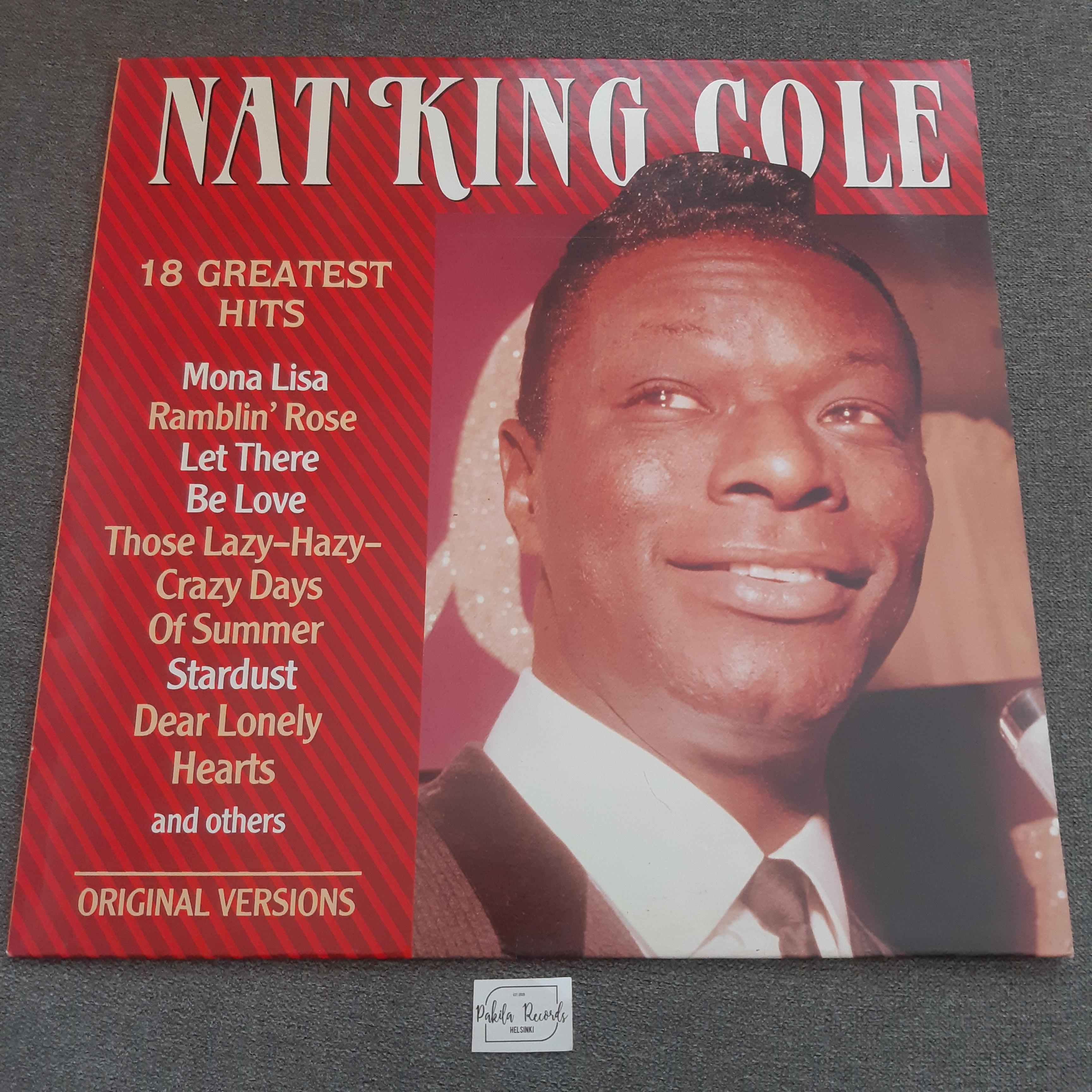 Nat King Cole - 18 Greatest Hits - LP (käytetty)