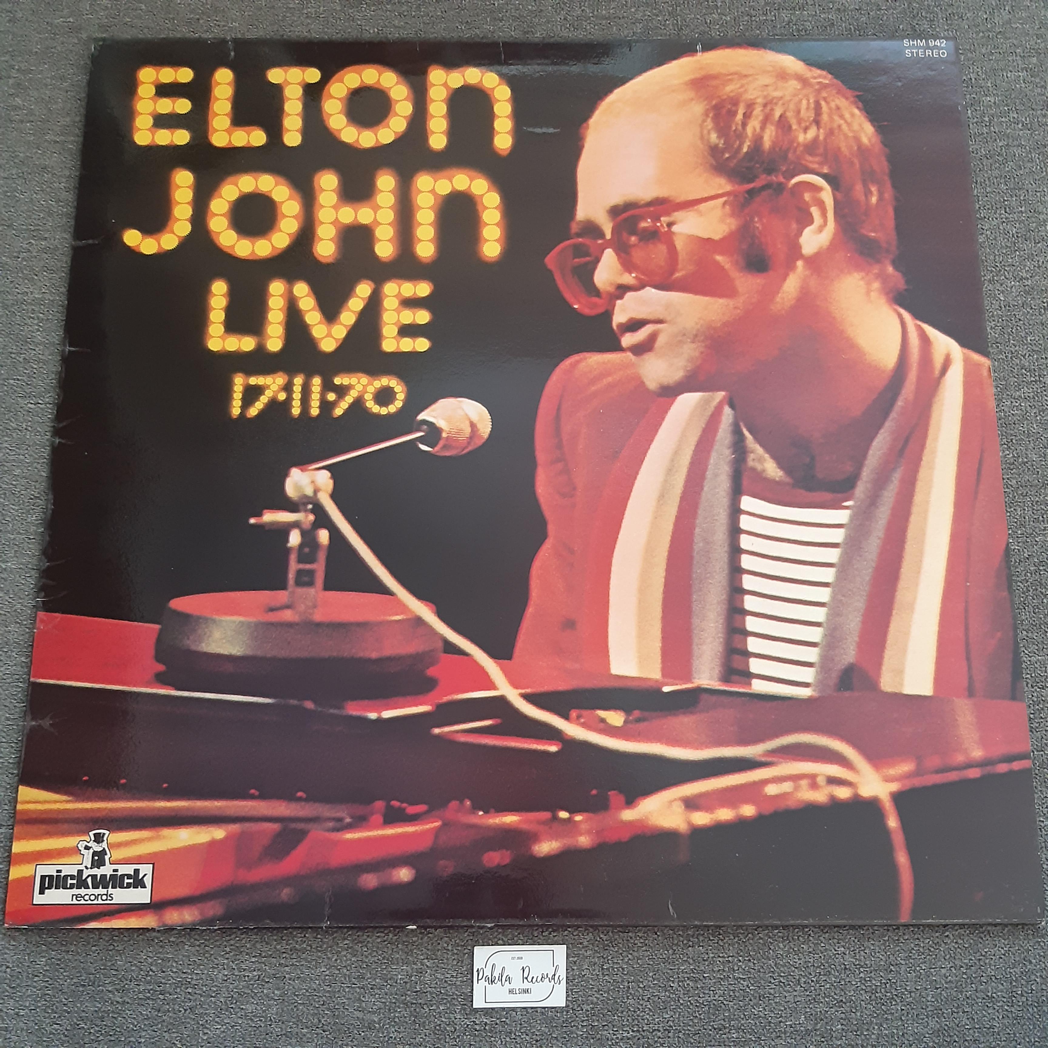 Elton John - Elton John Live 17-11-70 - LP (käytetty)