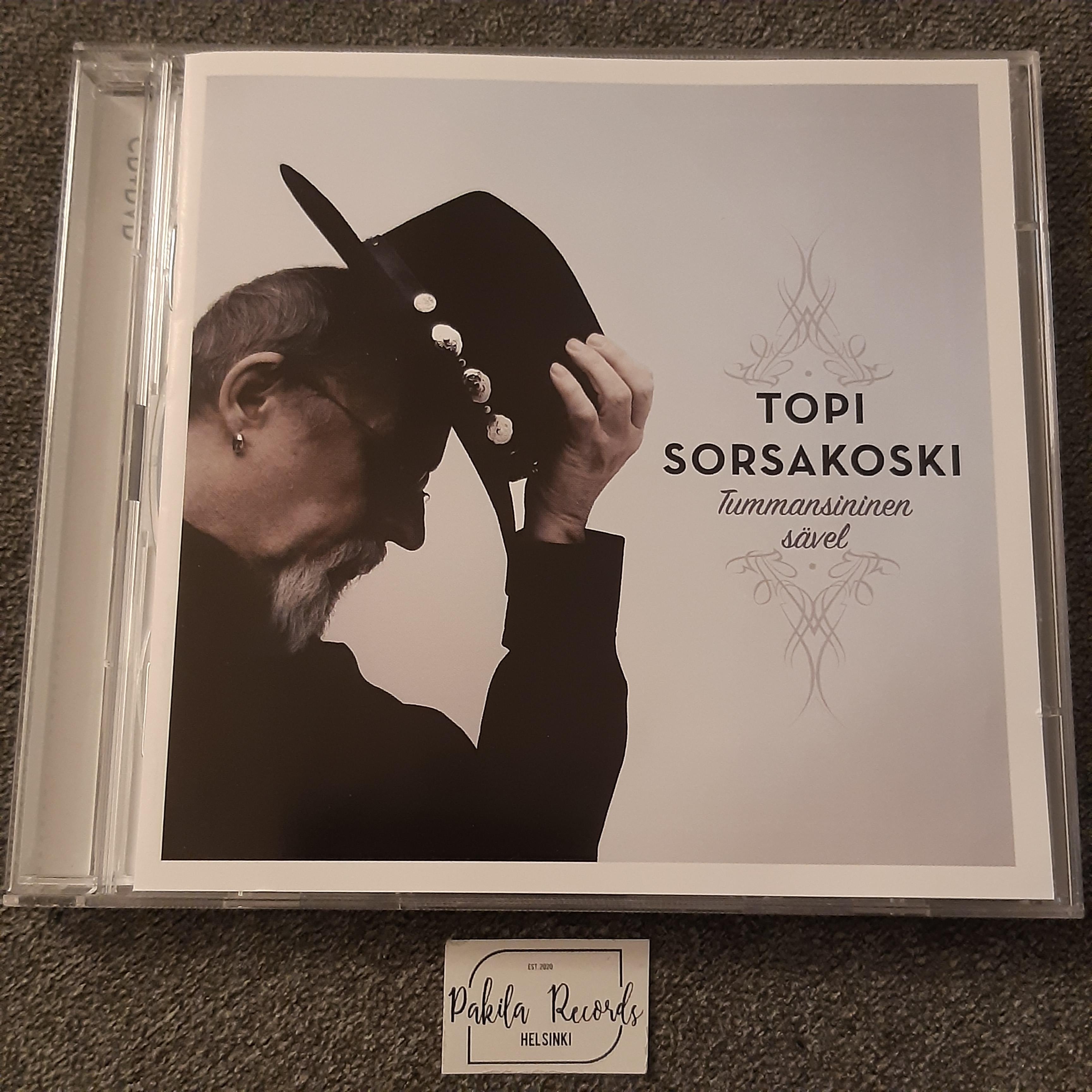 Topi Sorsakoski - Tummansininen sävel - CD + DVD (käytetty)