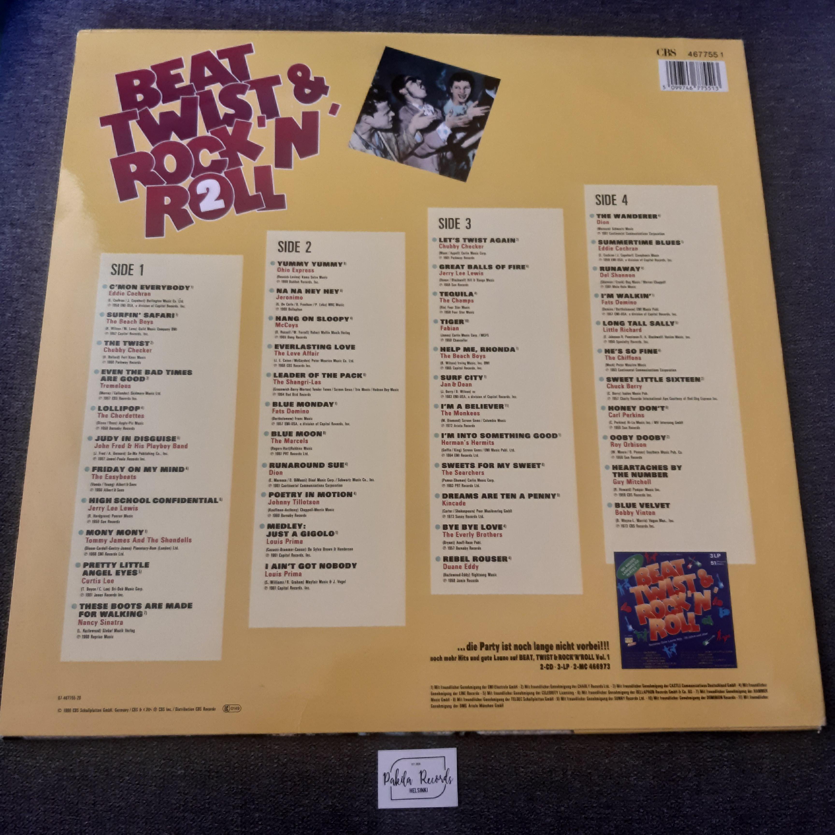 Beat, Twist & Rock'N'Roll Vol. 2 - 2 LP (käytetty)