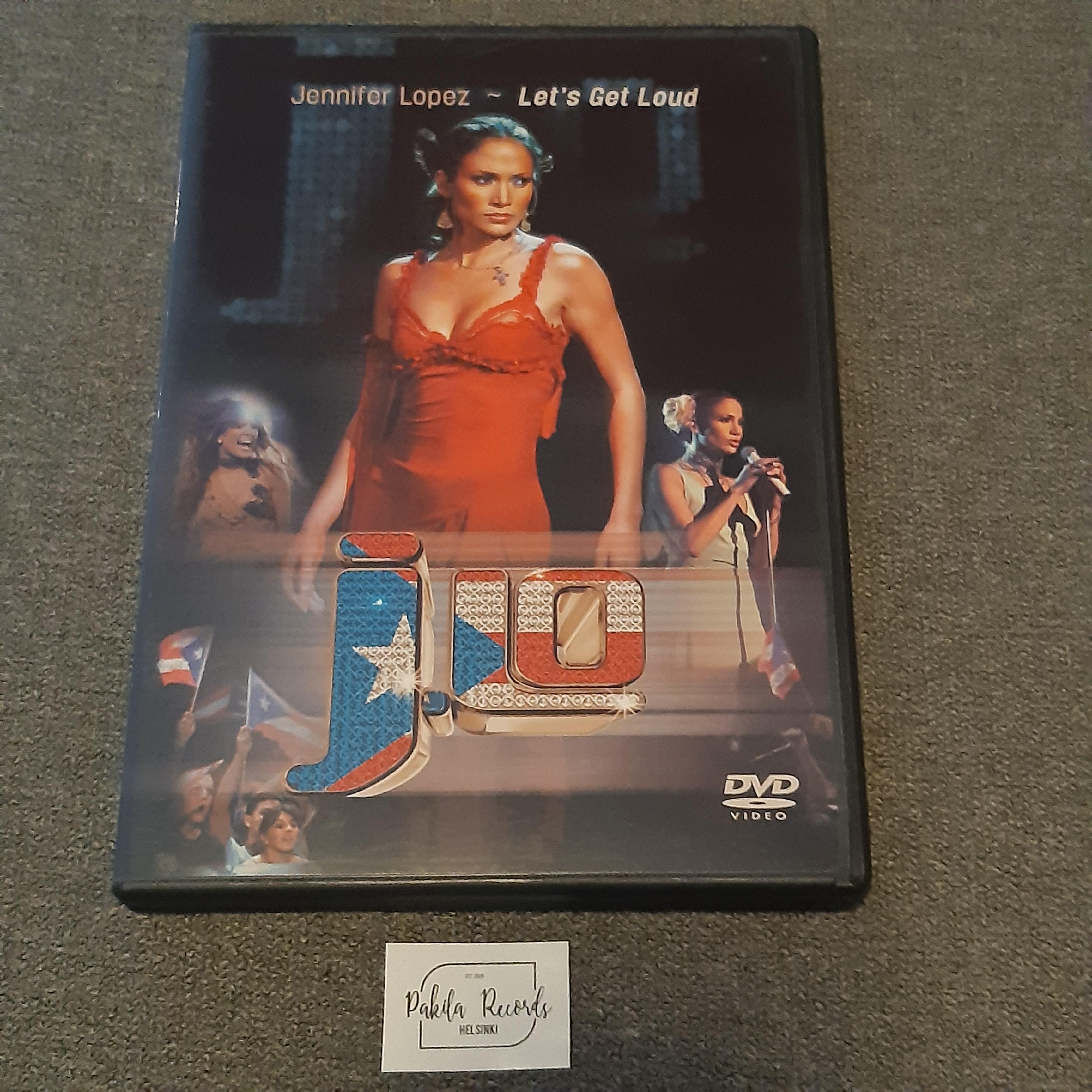 Jennifer Lopez - Let's Get Loud - DVD (käytetty)