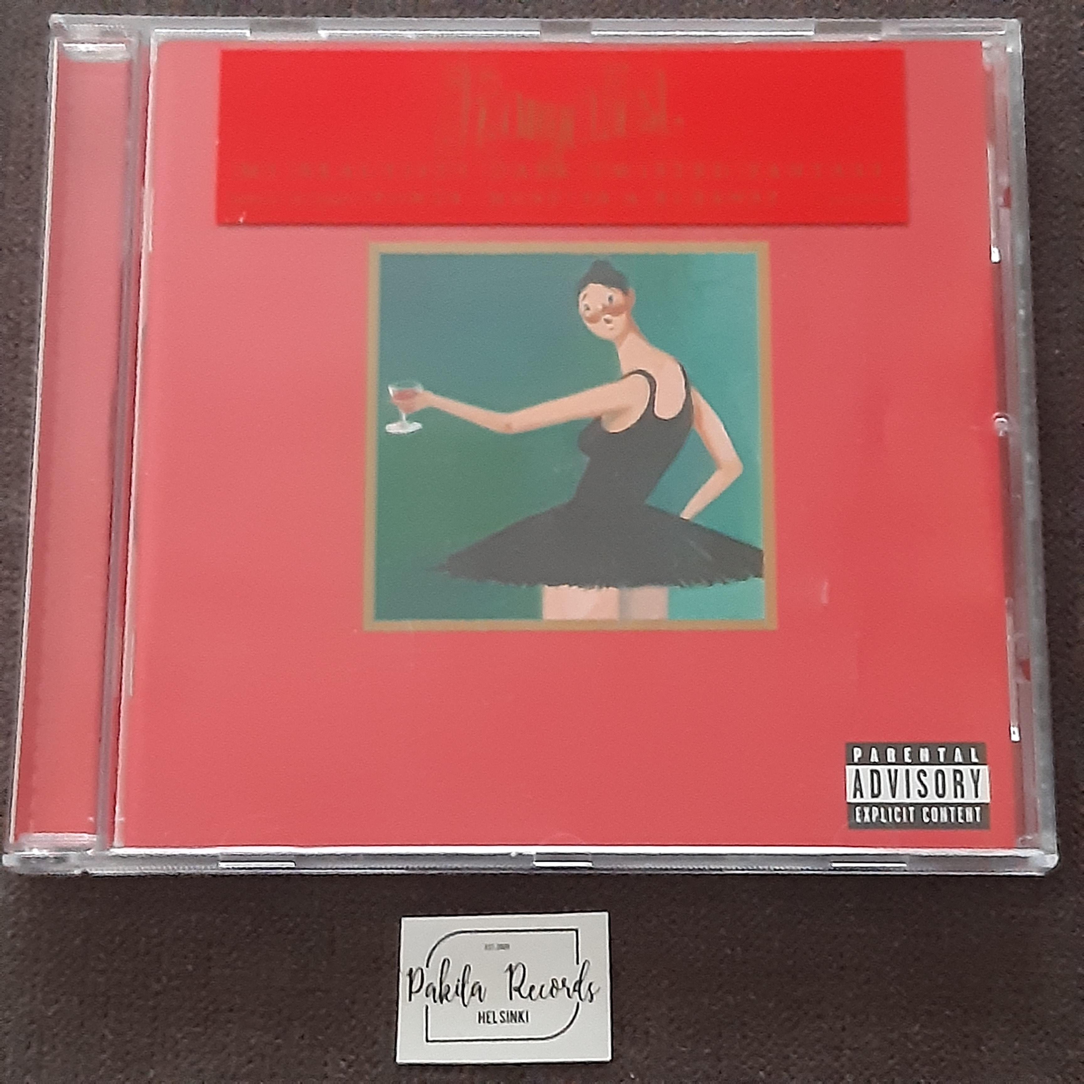 Kanye West - My Beautiful Dark Twisted Fantasy - CD (käytetty)