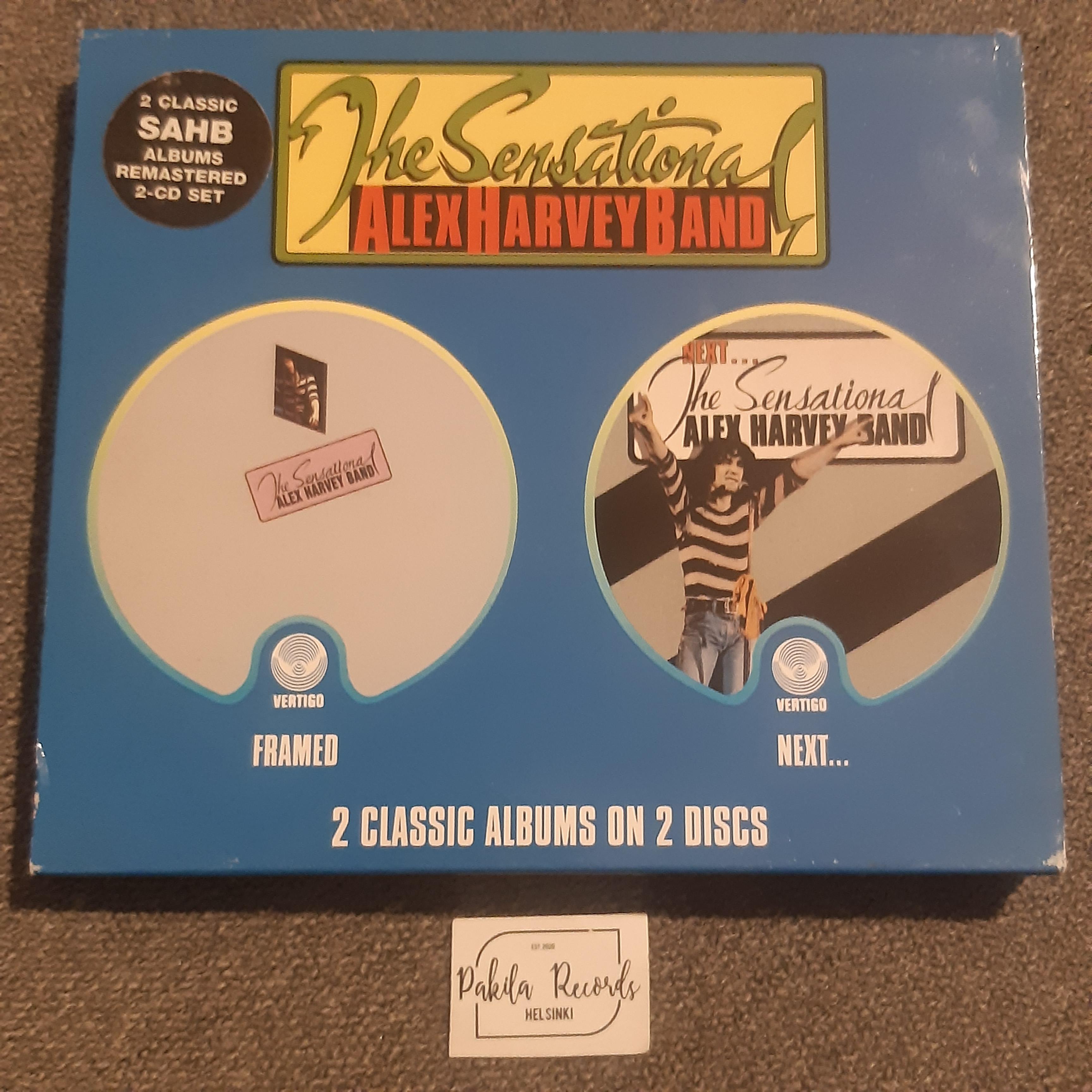 The Sensational Alex Harvey Band - Framed / Next... - 2 CD (käytetty)