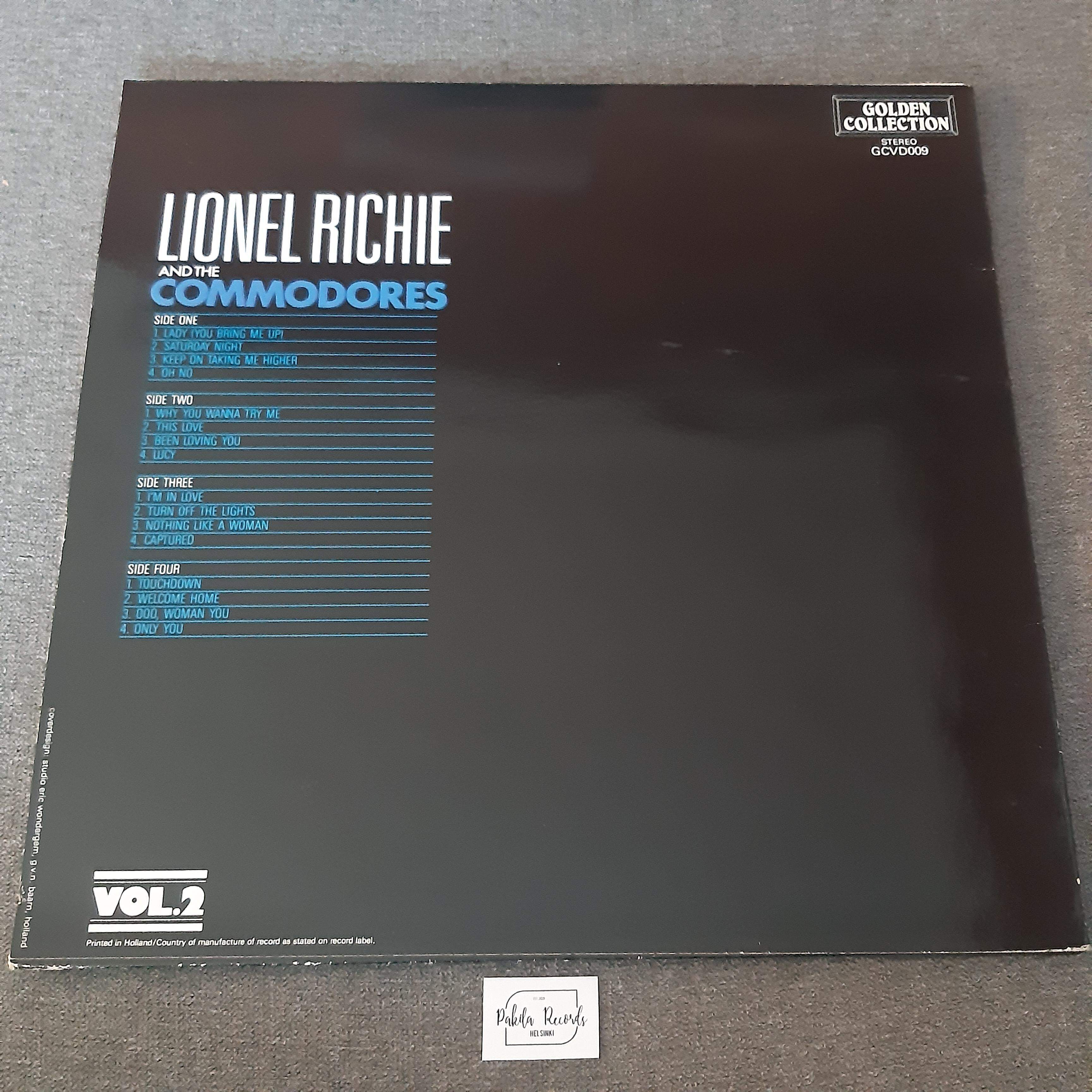 Lionel Richie And The Commodores - Golden Collection Vol. 2 - 2 LP (käytetty)
