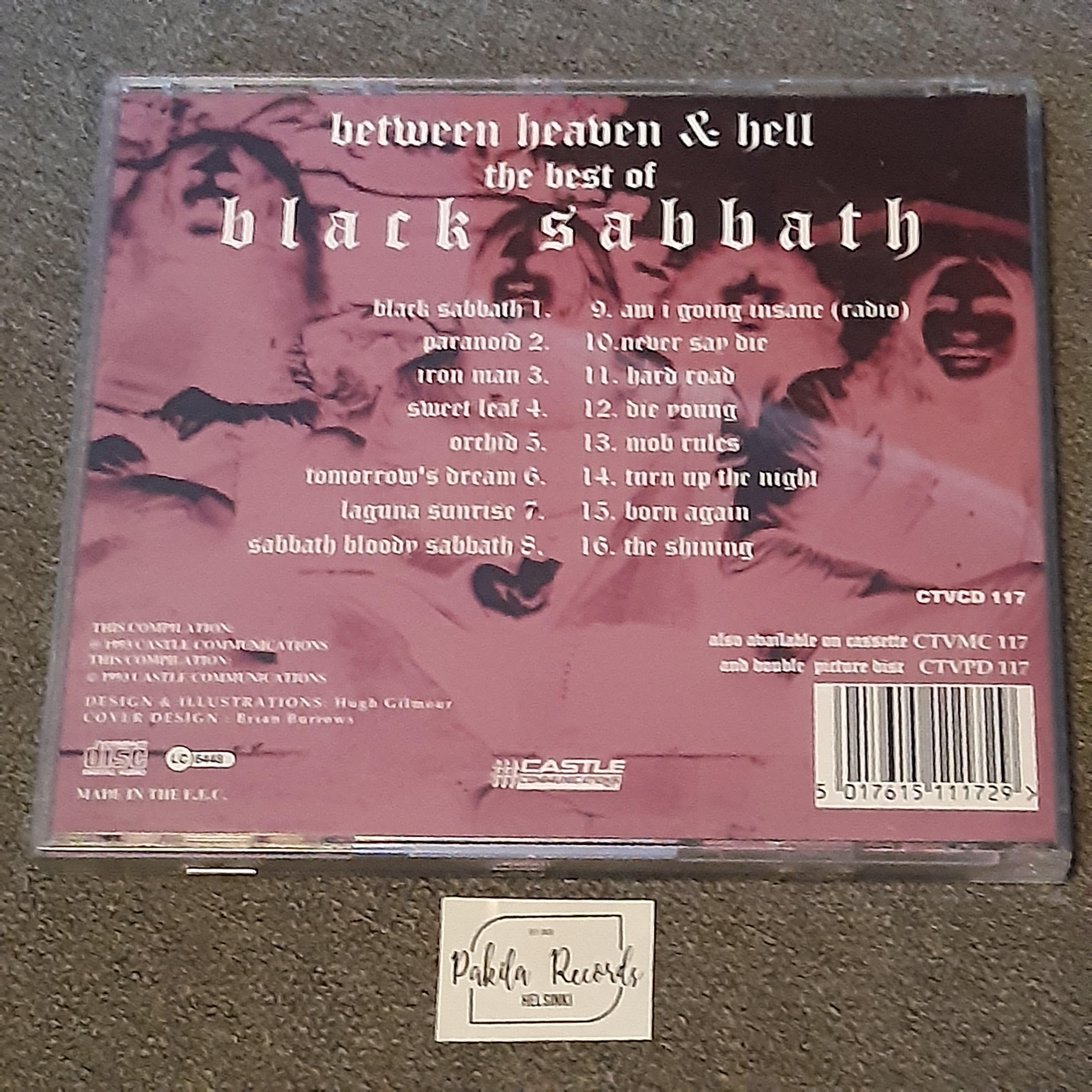 Black Sabbath - Between Heaven & Hell, The Best Of - CD (käytetty)