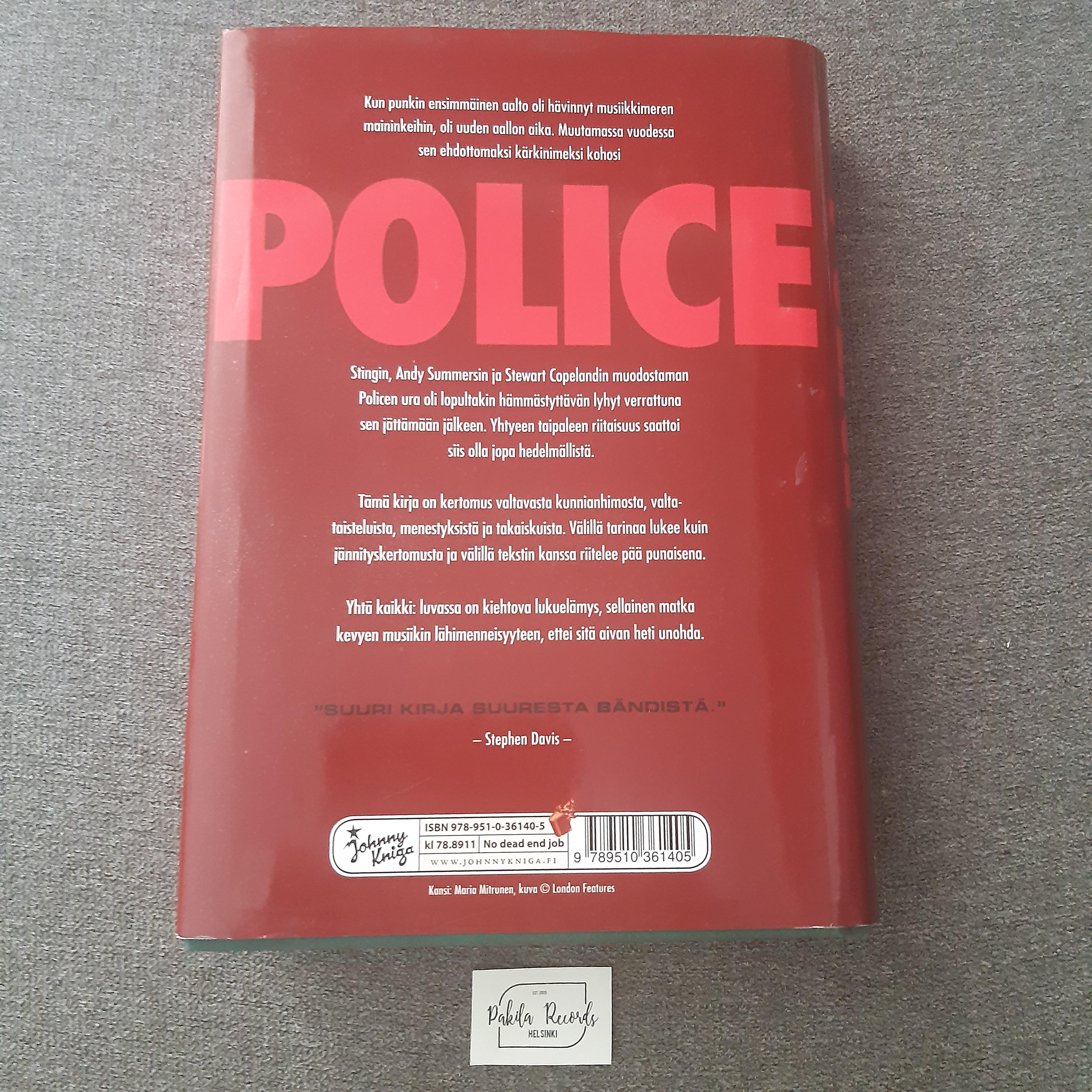 Police - Chris Campion - Kirja (käytetty)