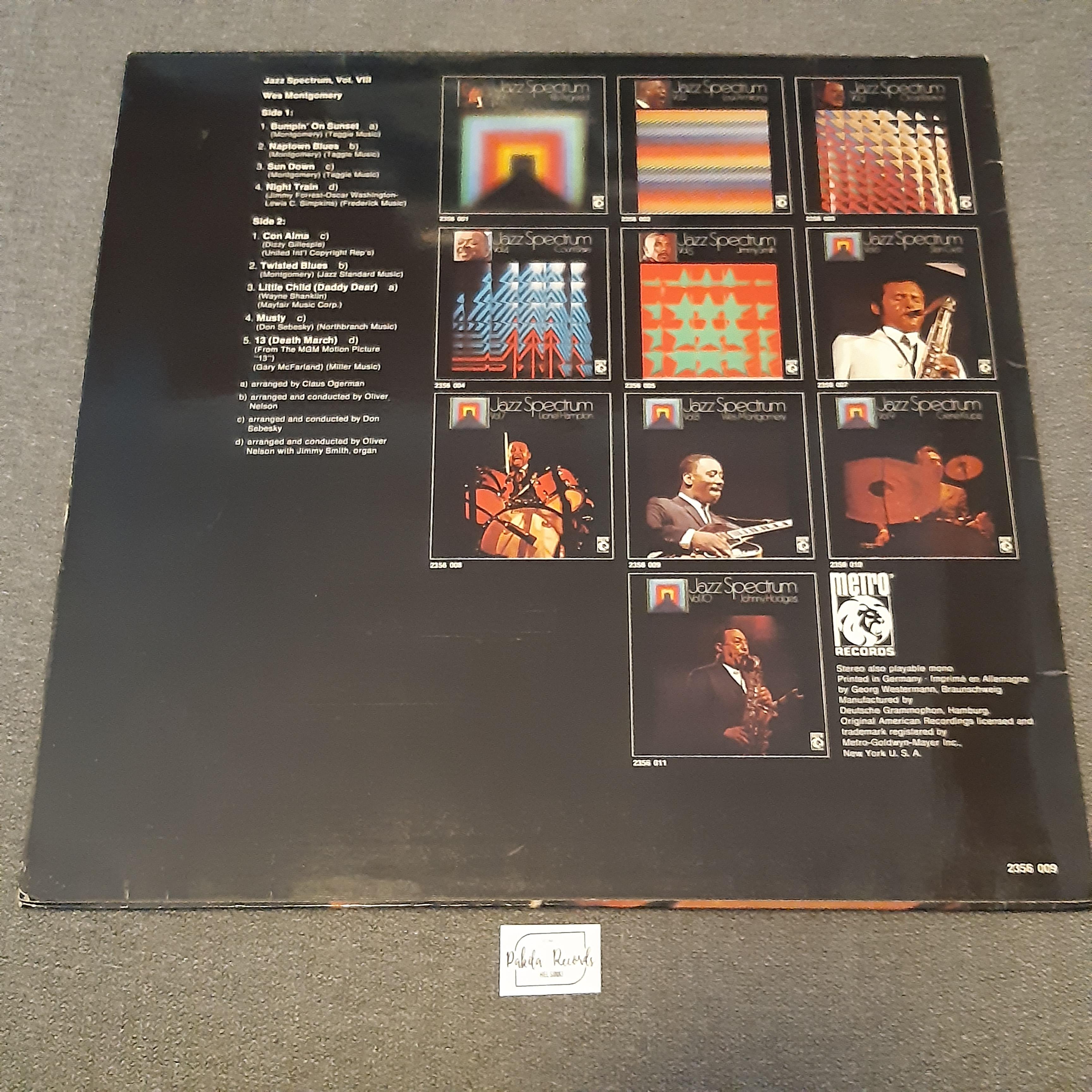 Wes Montgomery - Jazz Spectrum Vol.8 - LP (käytetty)