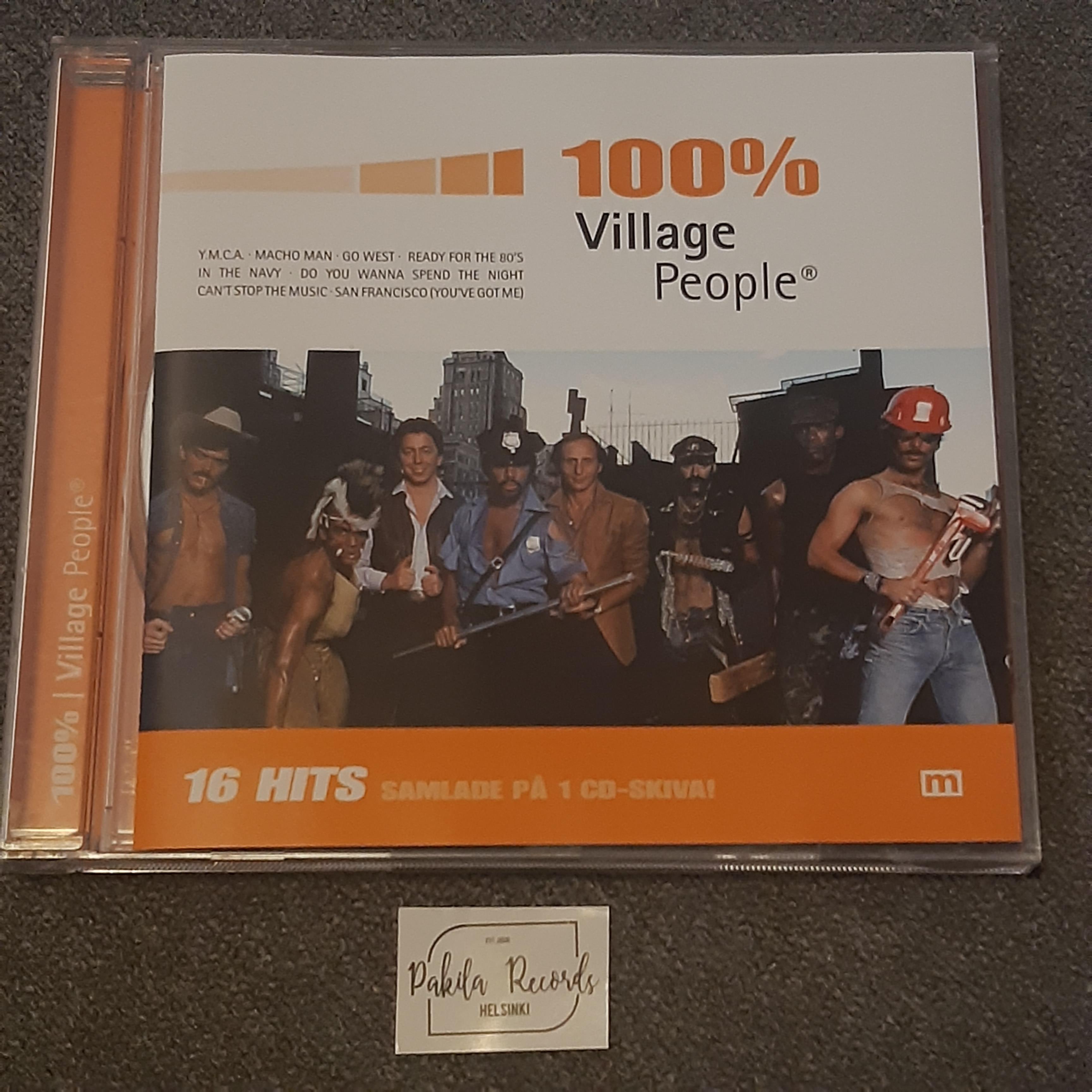 Village People - 100% - CD (käytetty)
