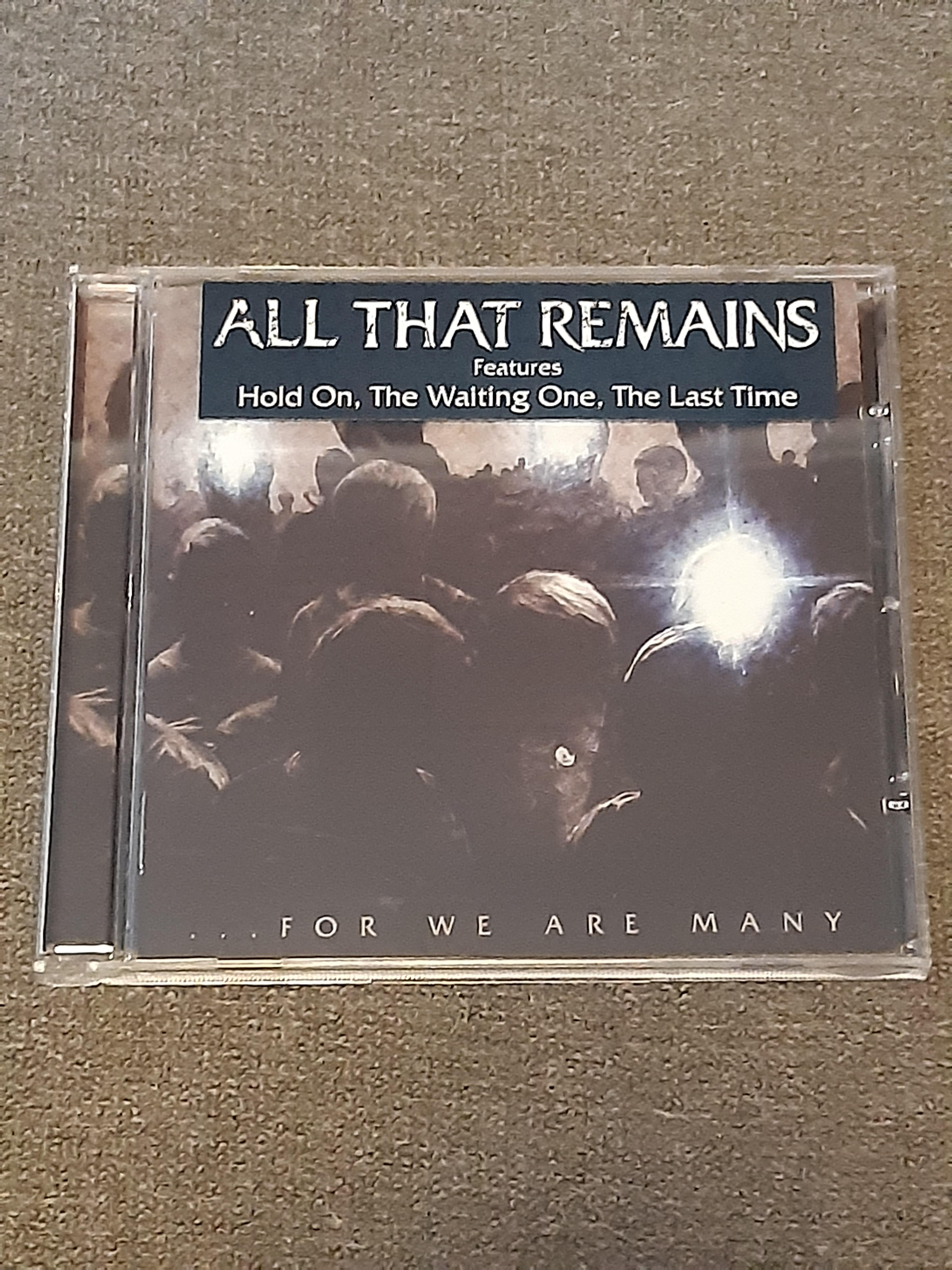 All That Remains - For We Are Many - CD (käytetty)