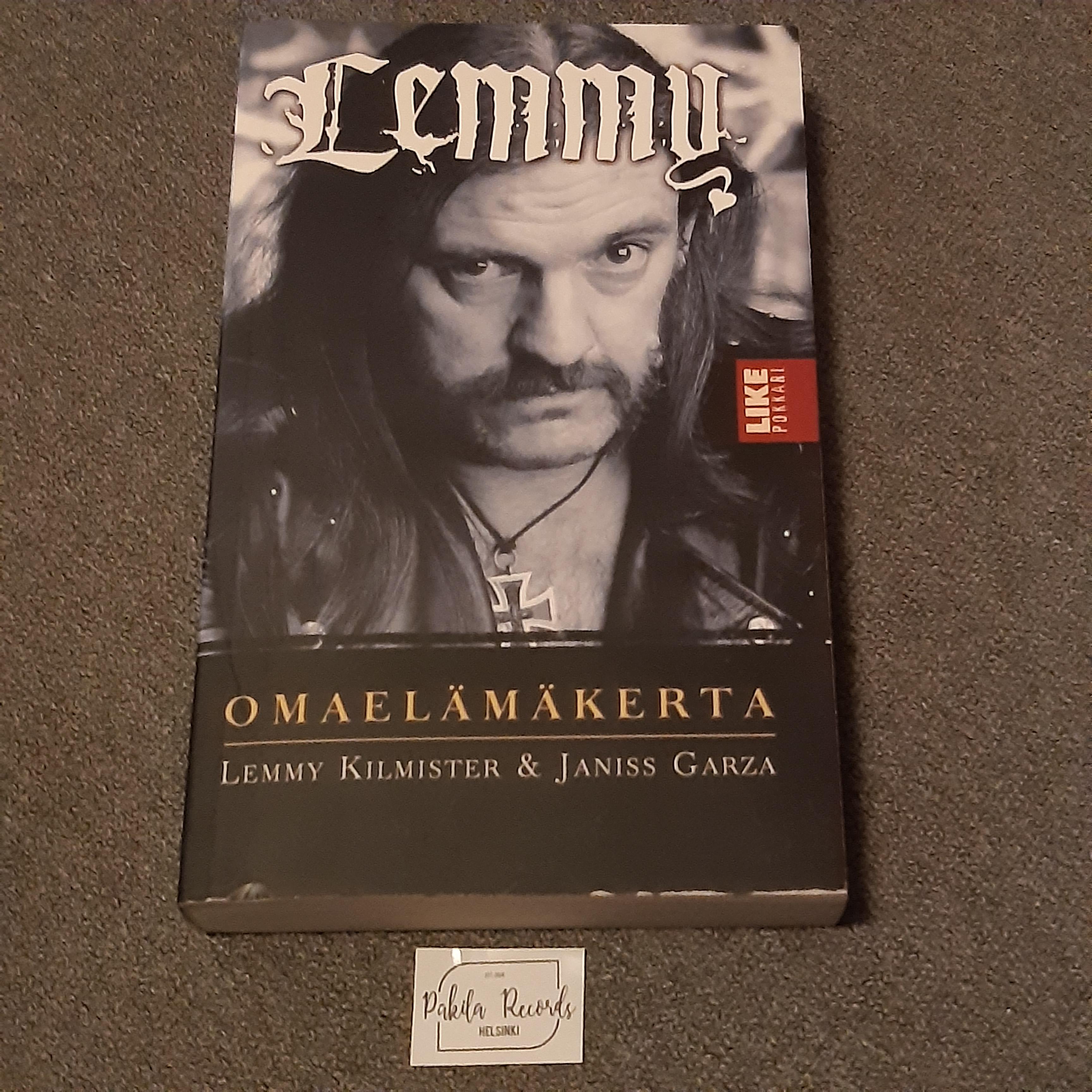 Lemmy, Omaelämäkerta - Lemmy Kilmister & Janiss Garza - Kirja (käytetty)