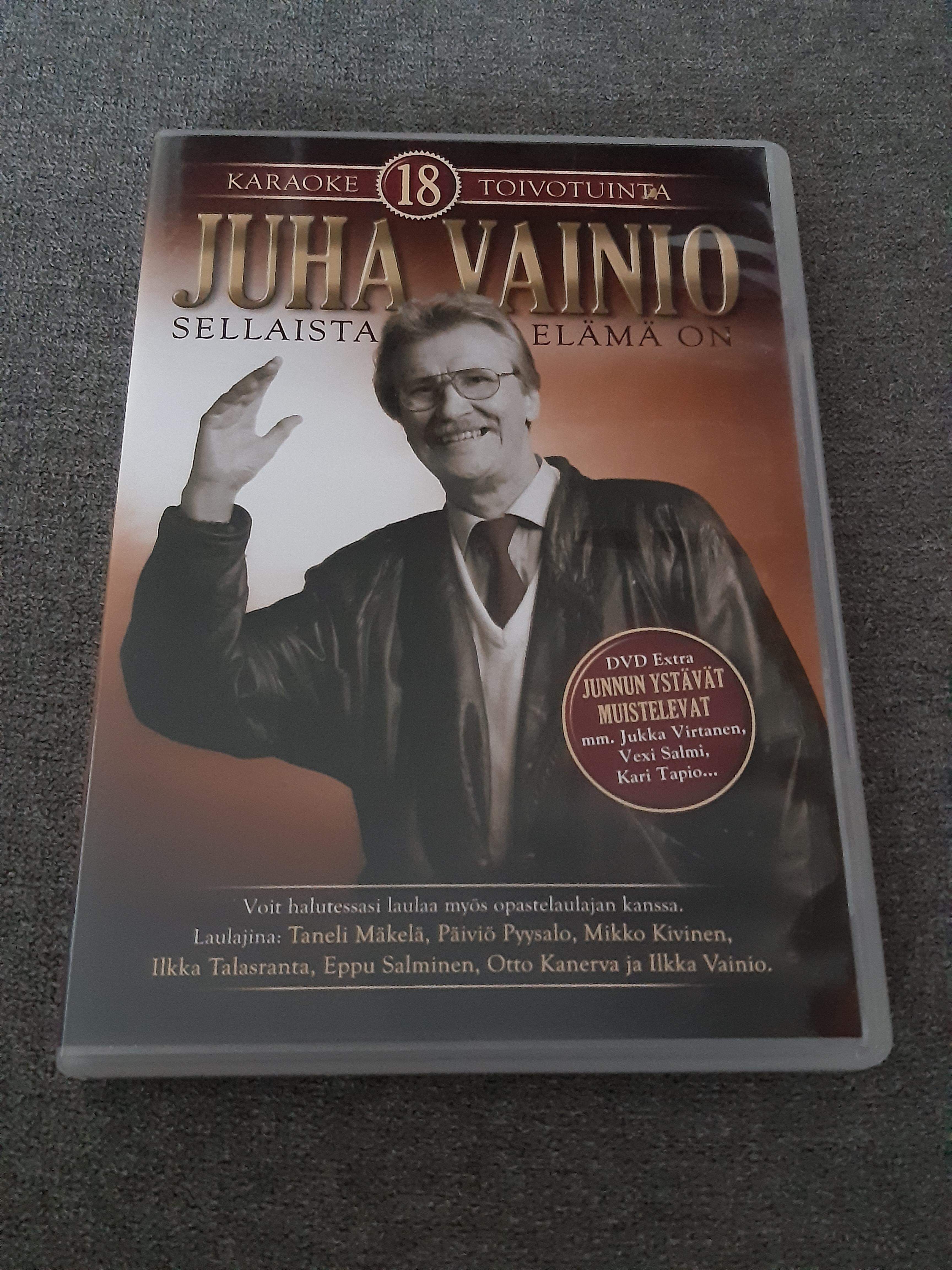 Juha Vainio - Sellaista elämä on - DVD (käytetty)