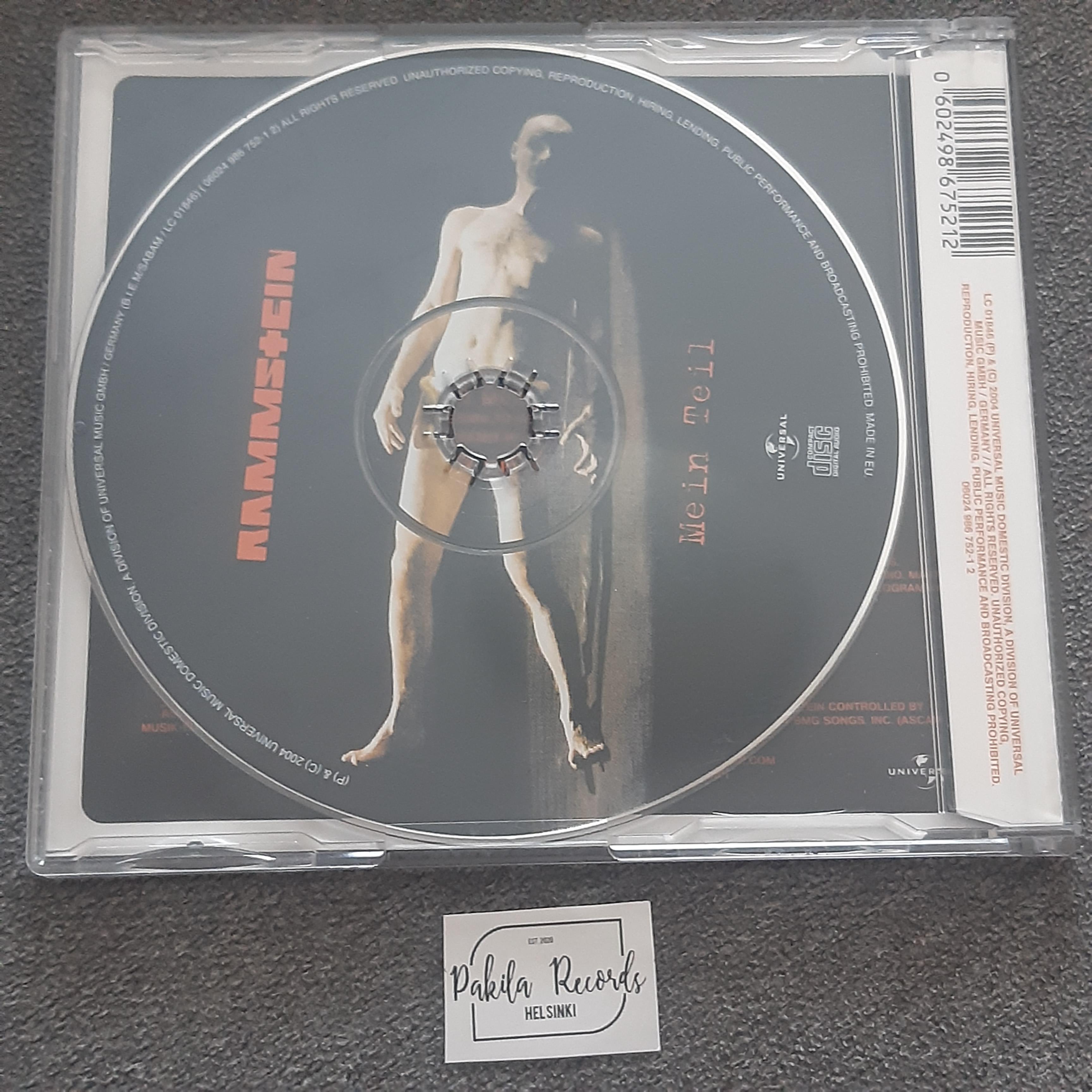 Rammstein - Mein Teil - CDS (käytetty)