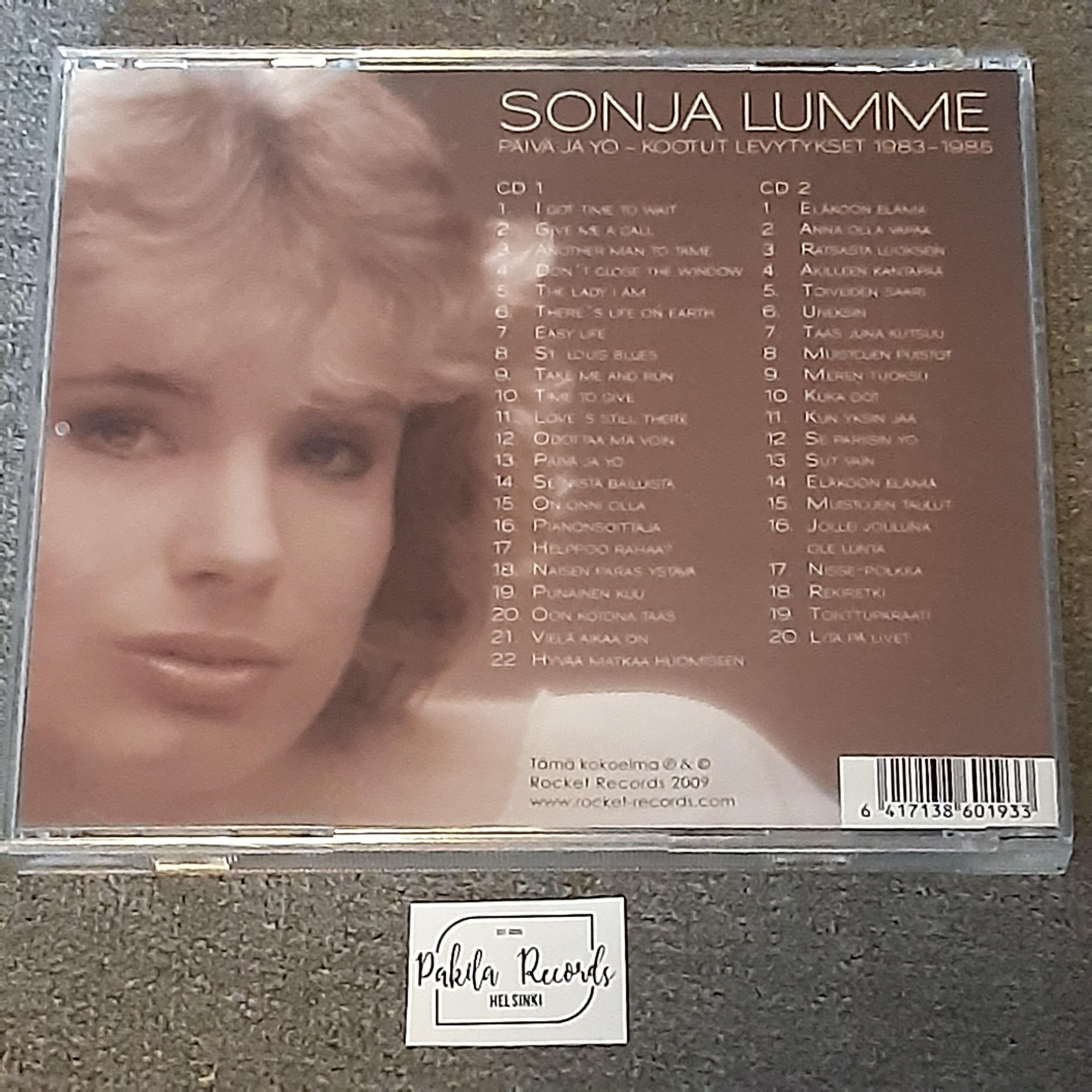 Sonja Lumme - Päivä ja Yö, Kootut levytykset 1983-1985 - 2 CD (käytetty)