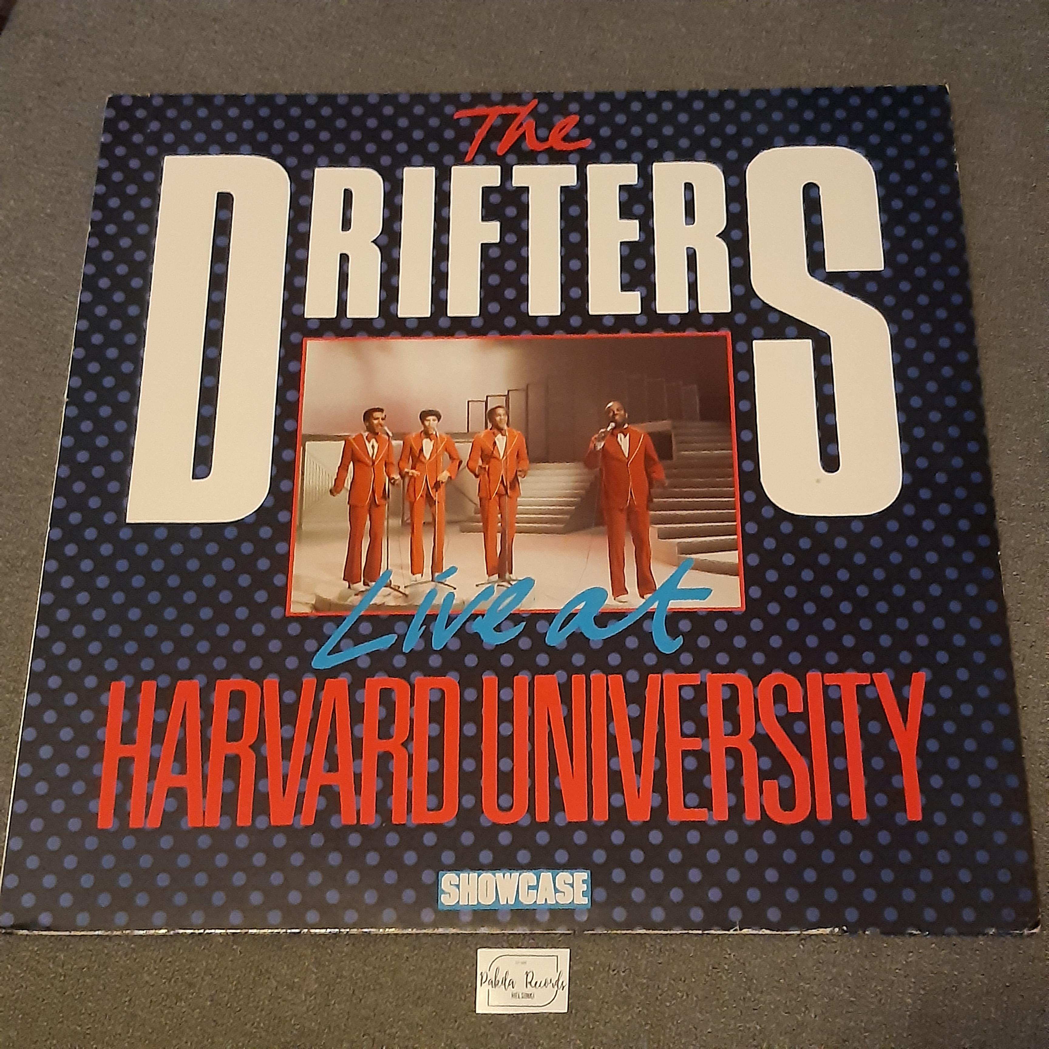 The Drifters - Live At Harvard University - LP (käytetty)