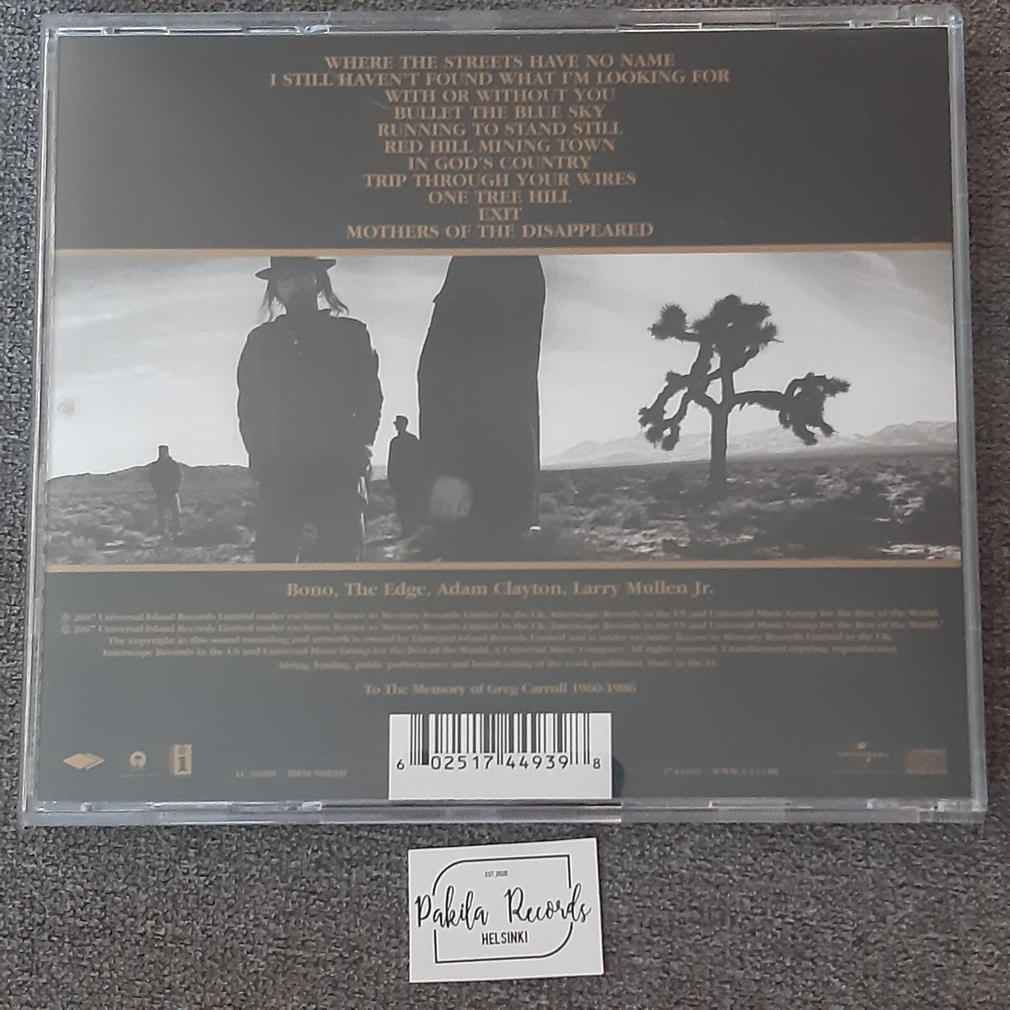 U2 - The Joshua Tree - CD (käytetty)