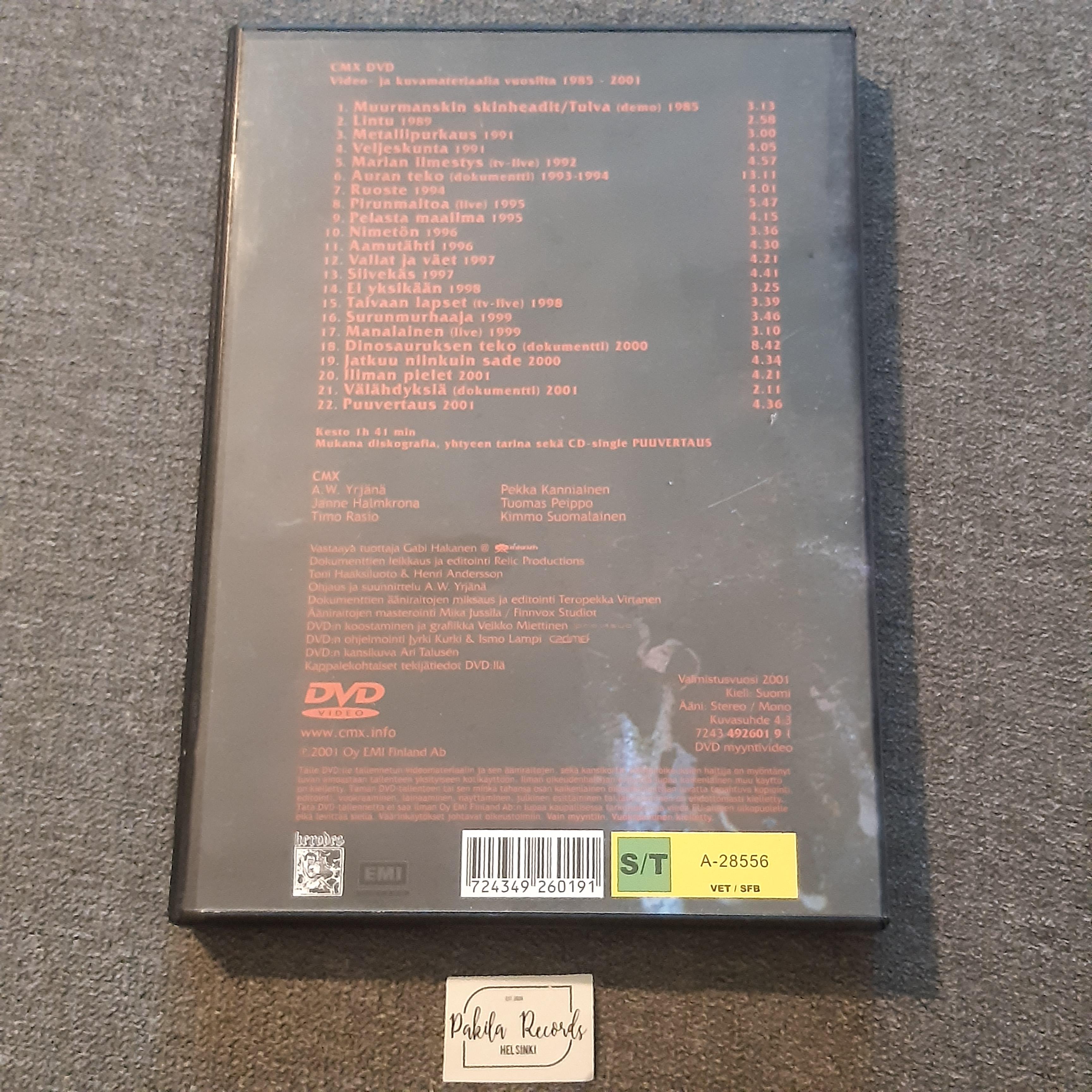 CMX DVD - DVD + CD (käytetty)