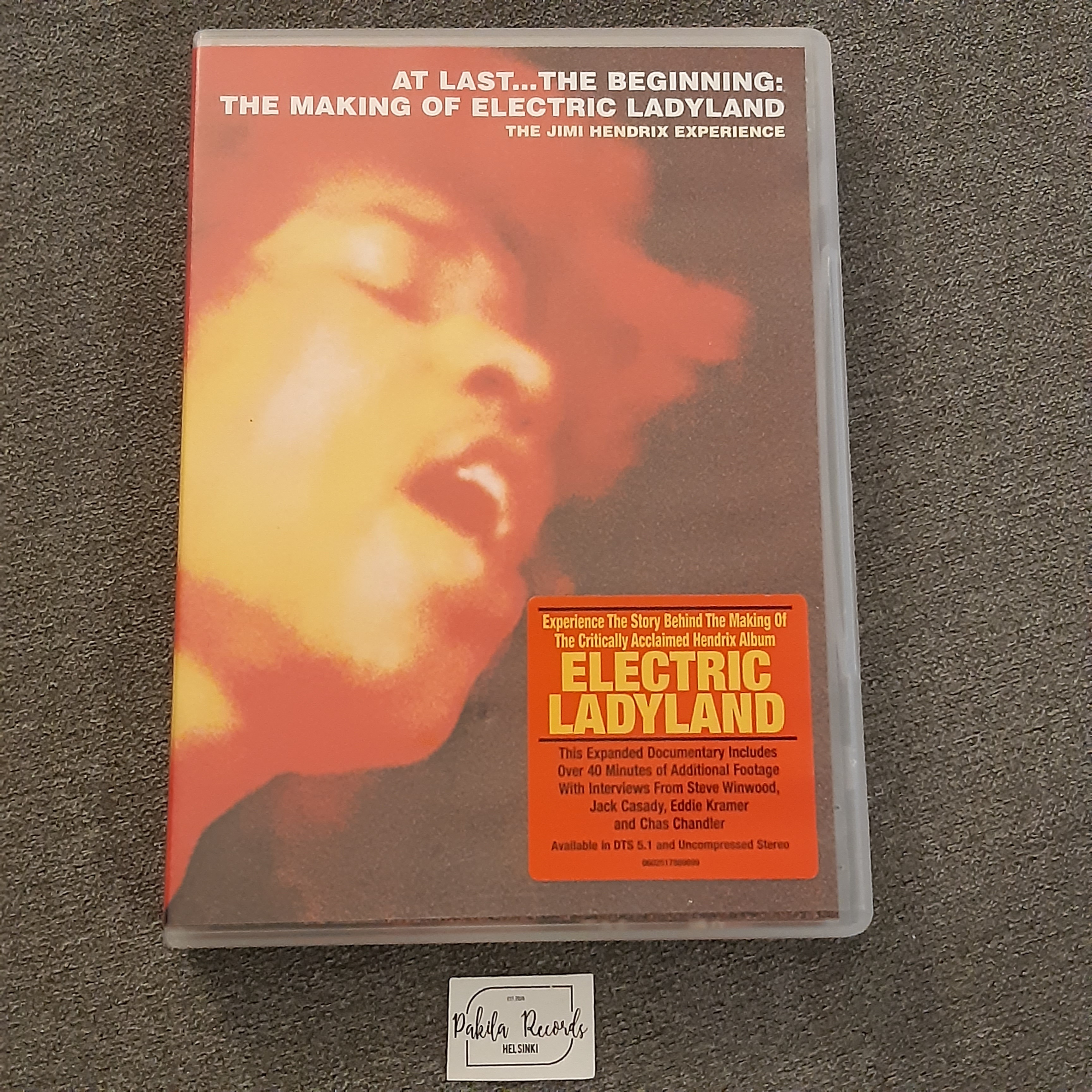 The Jimi Hendrix Experience - At Last... The Beginning: The Making Of... - DVD (käytetty)