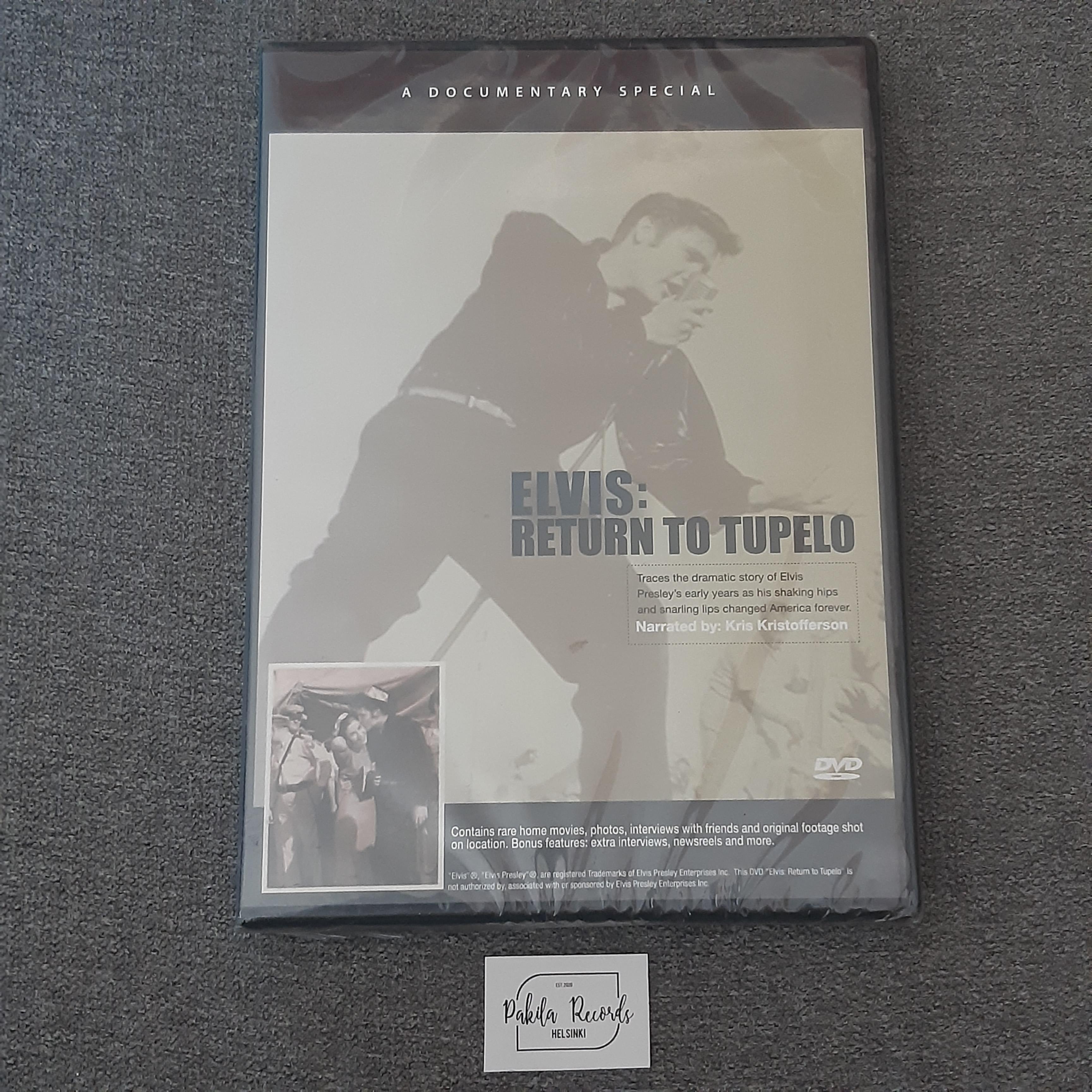 Elvis - Return To Tupelo - DVD (uusi)