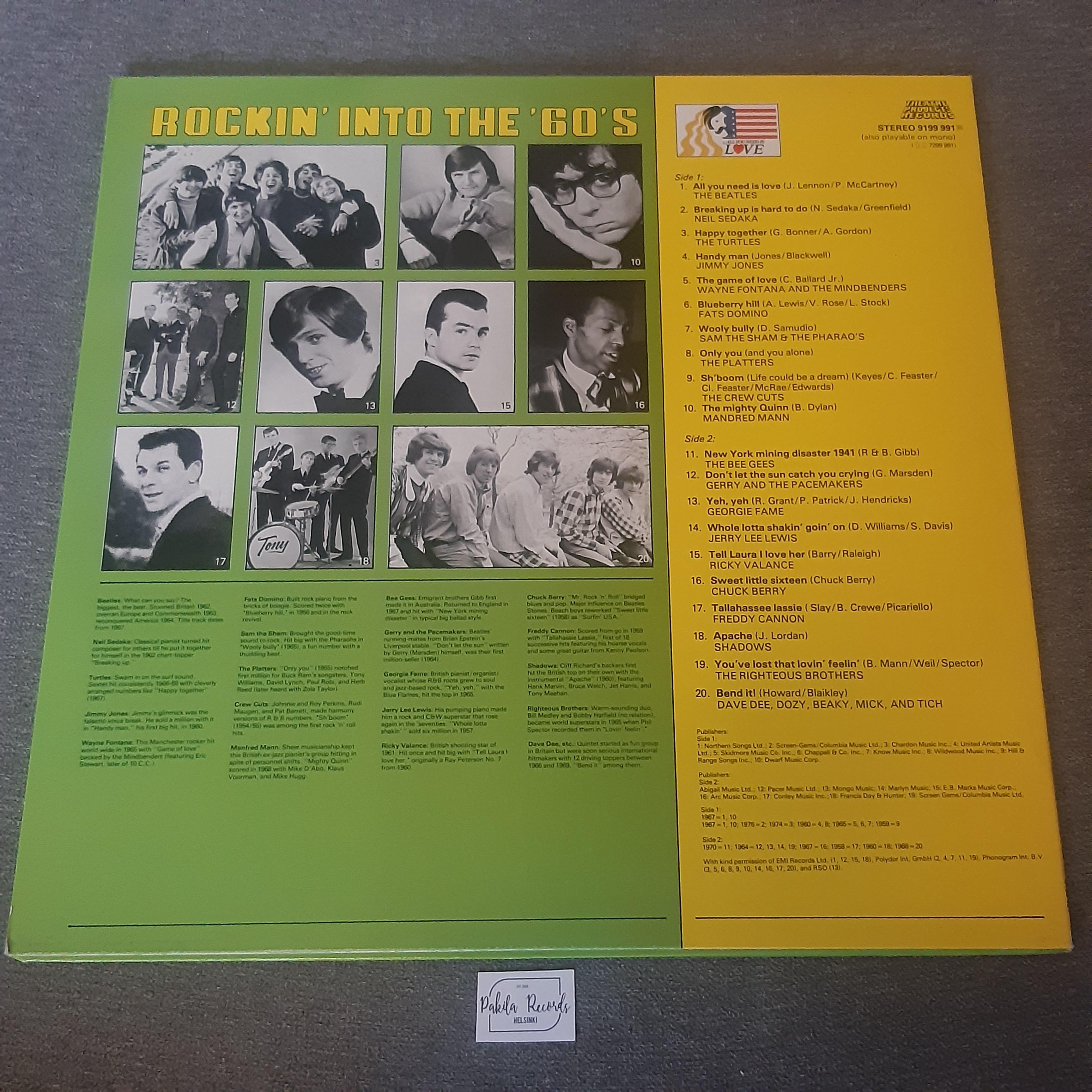 All You Need Is Love: Rockin' Into The '60's - LP (käytetty)