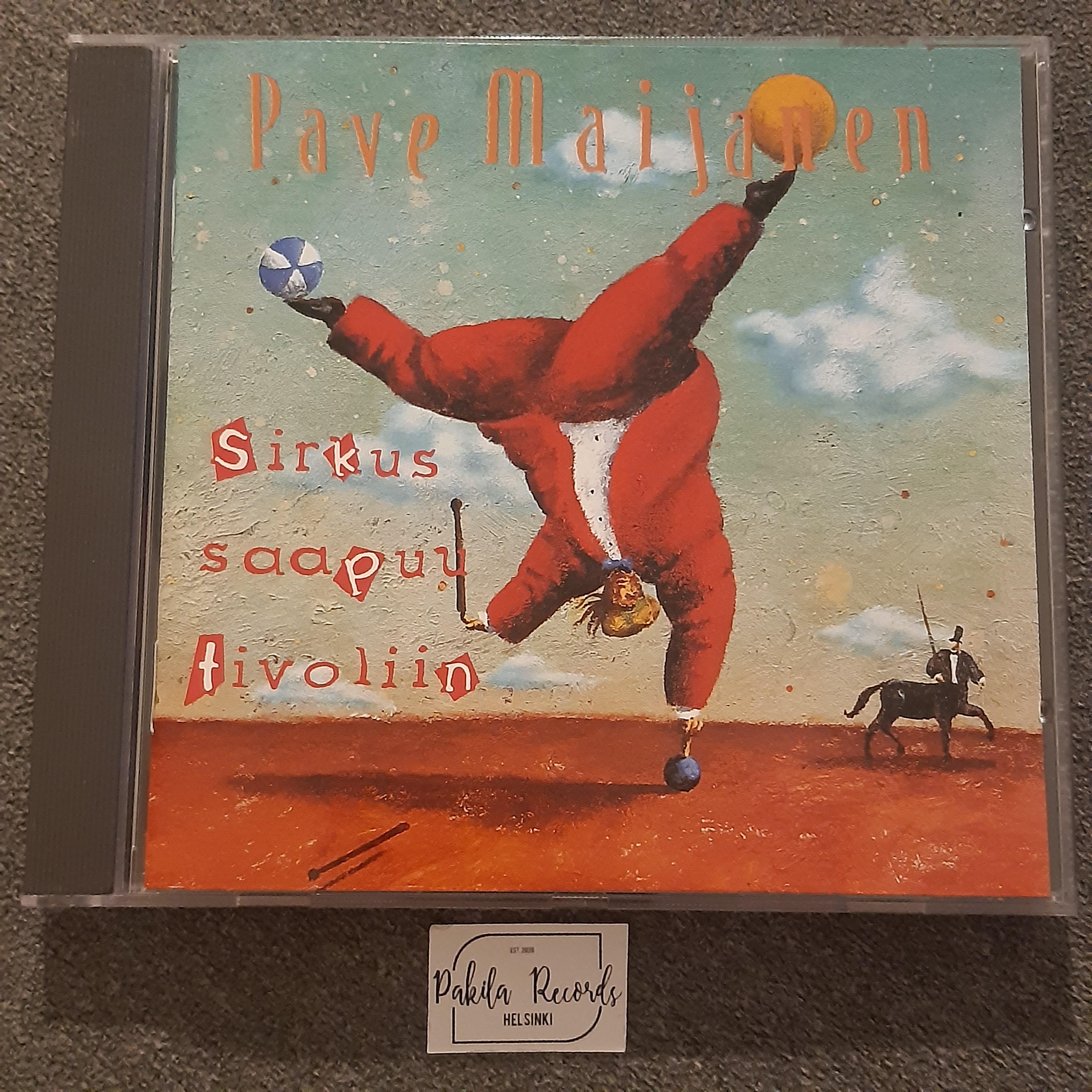 Pave Maijanen - Sirkus saapuu tivoliin - CD (käytetty)