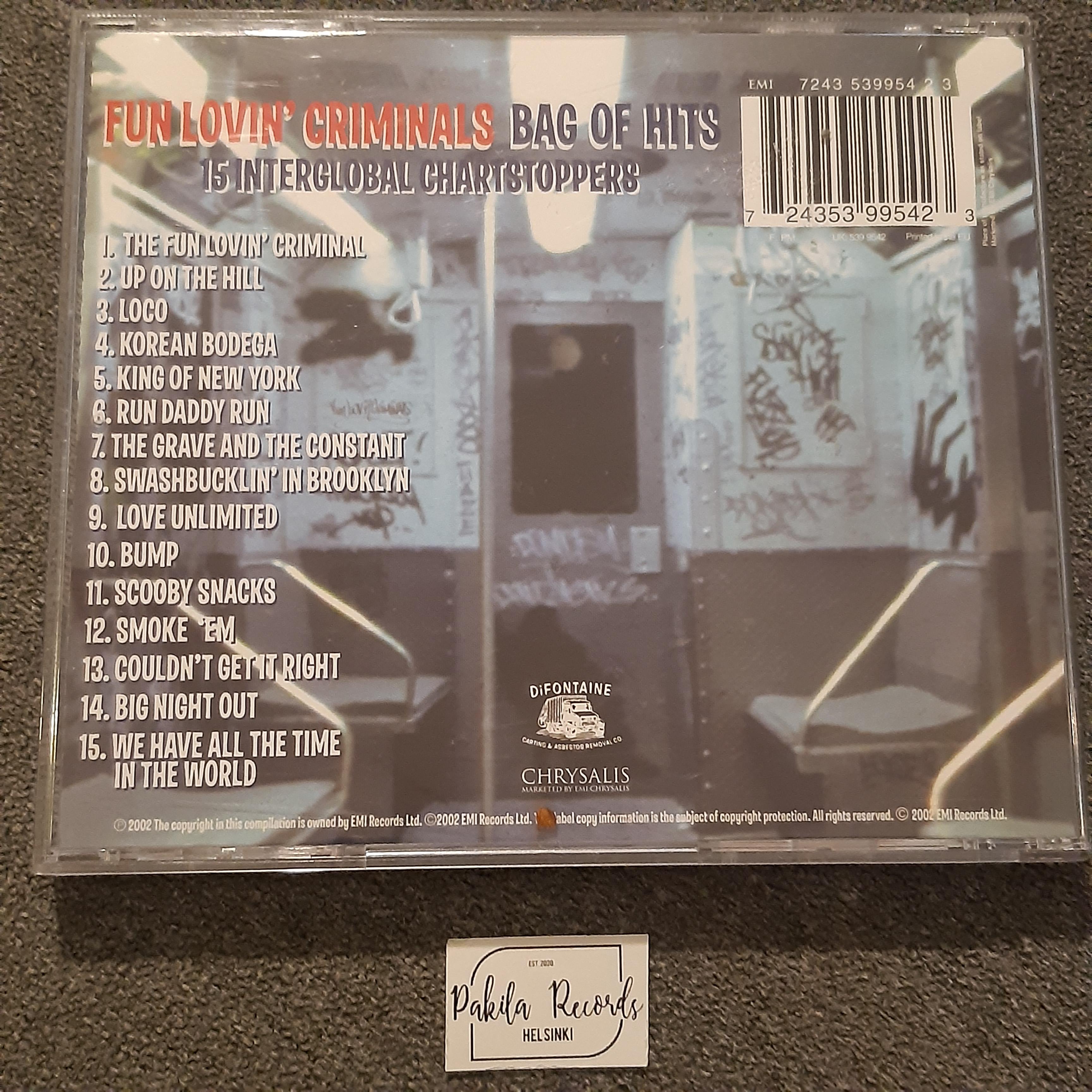 Fun Lovin' Criminals - Bag Of Hits - CD (käytetty)