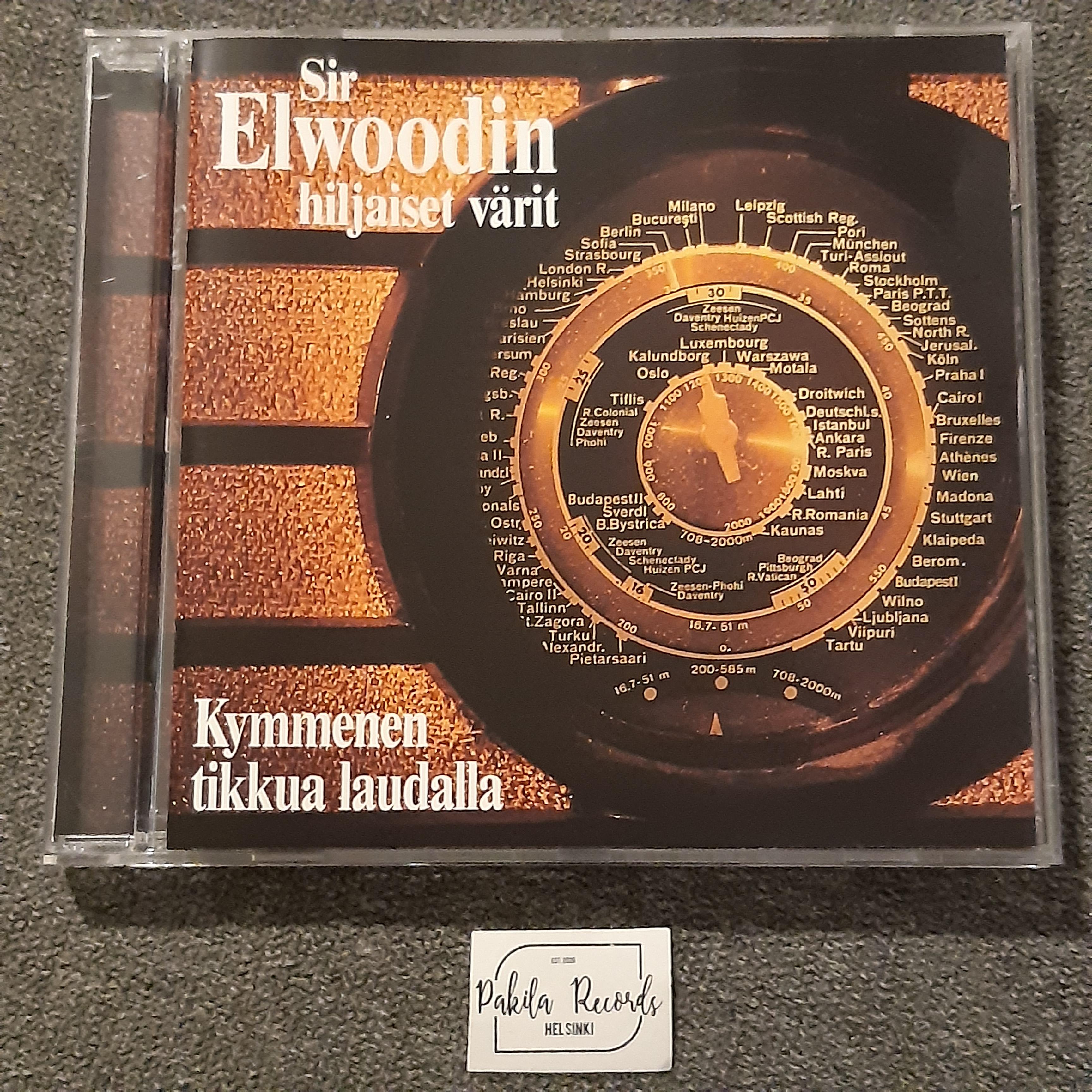 Sir Elwoodin hiljaiset värit - Kymmenen tikkua laudalla - CD (käytetty)