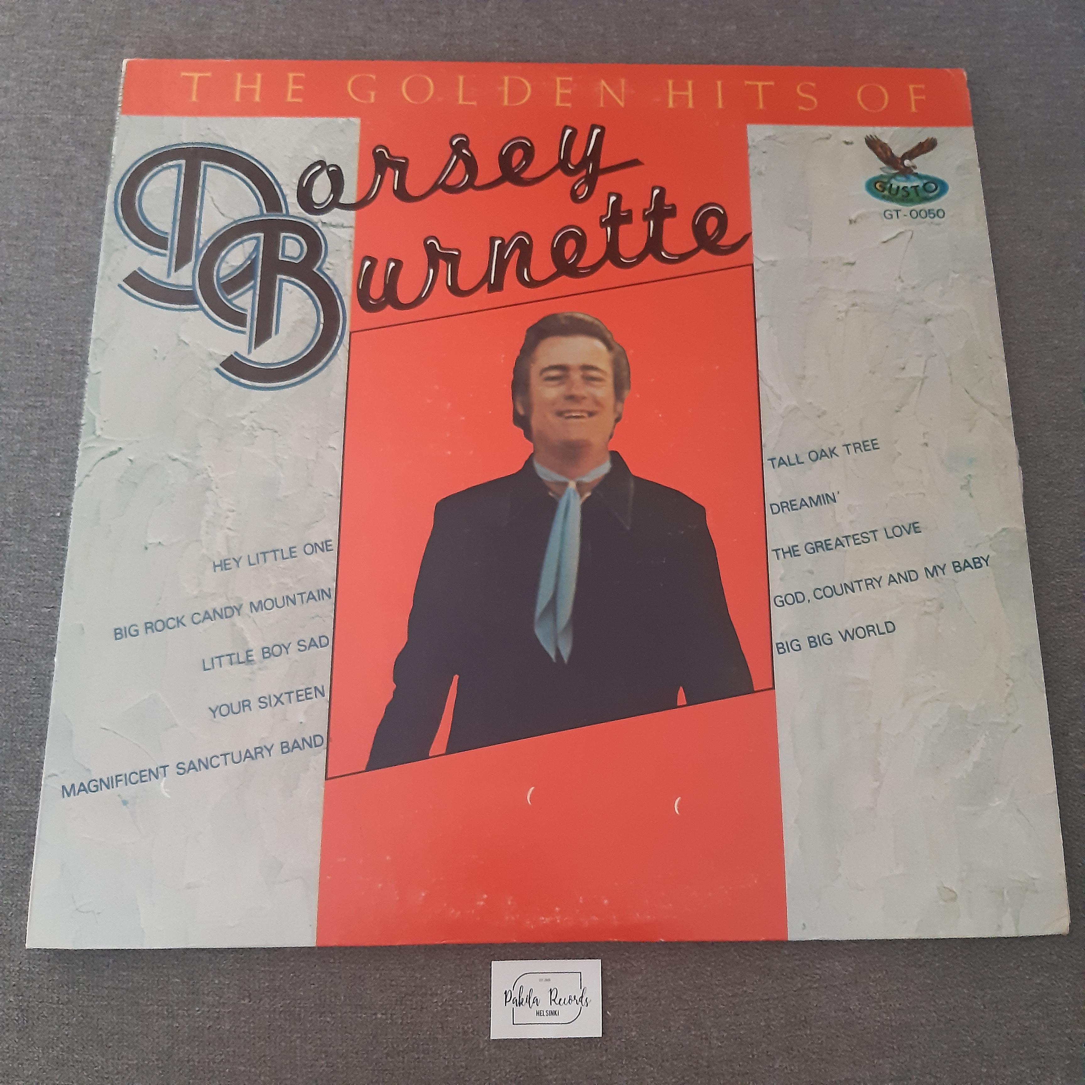 Dorsey Burnette - The Golden Hits Of - LP (käytetty)