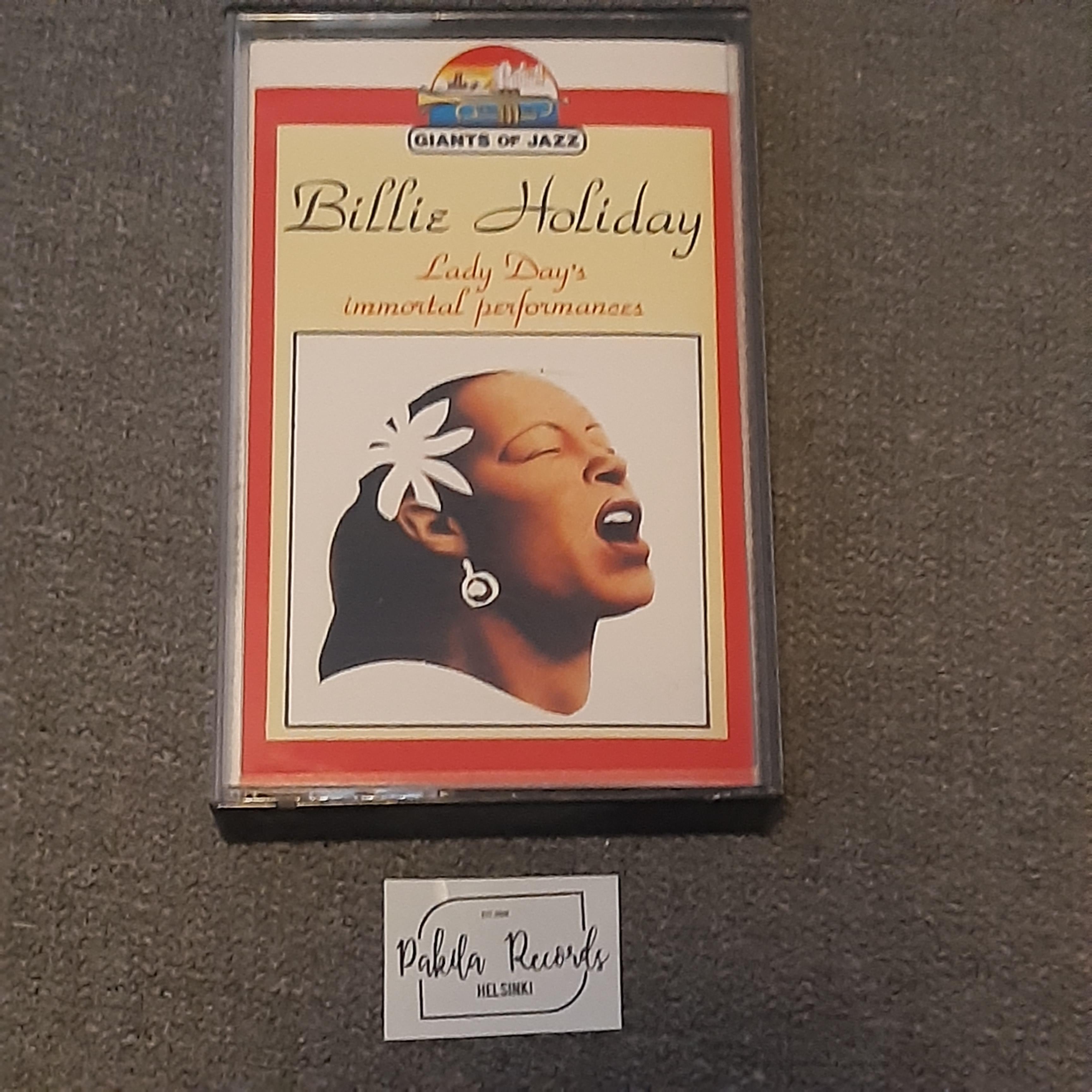 Billie Holiday - Lady Day's Immortal Performances - Kasetti (käytetty)