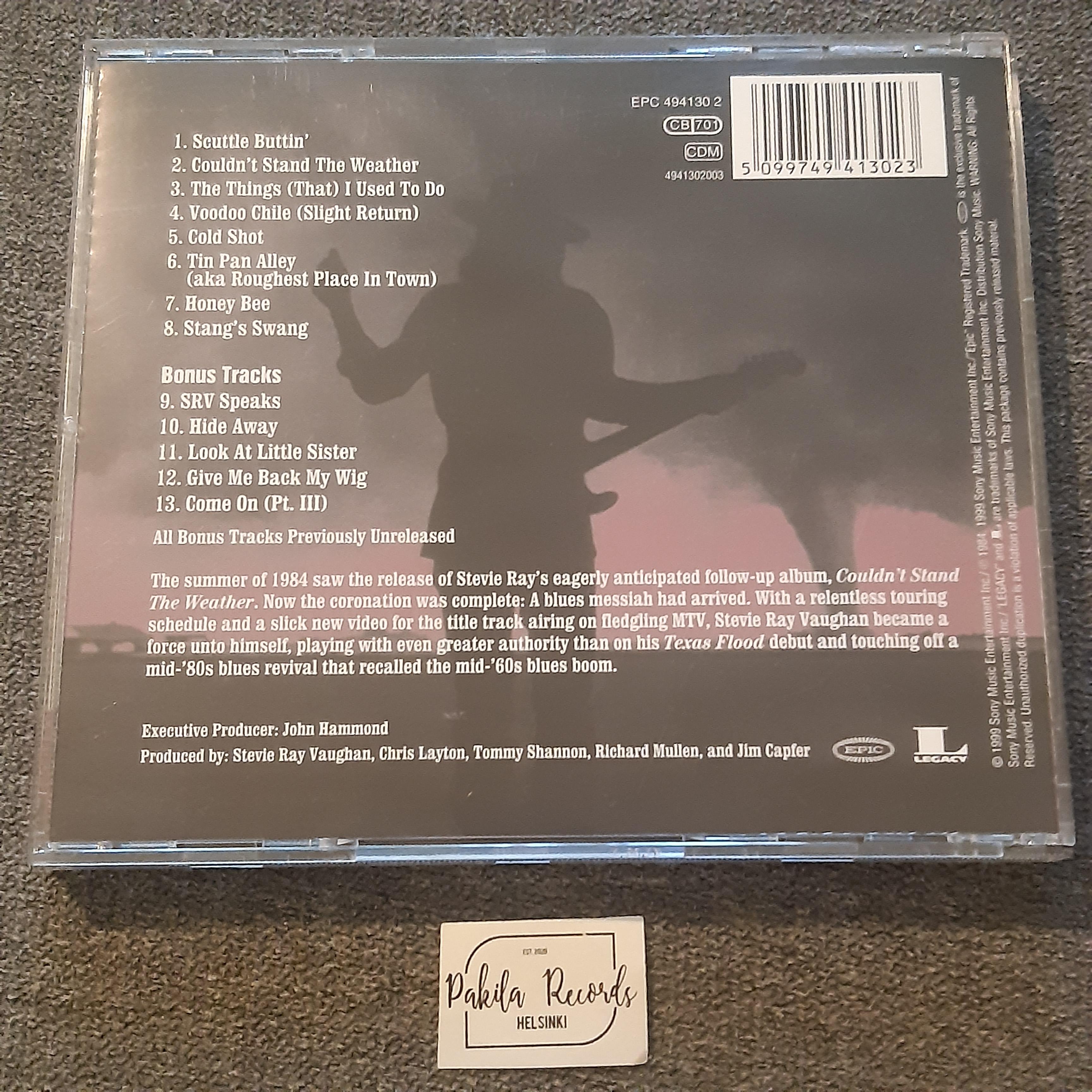 Stevie Ray Vaughan And Double Trouble - Couldn't Stand The Weather - CD (käytetty)