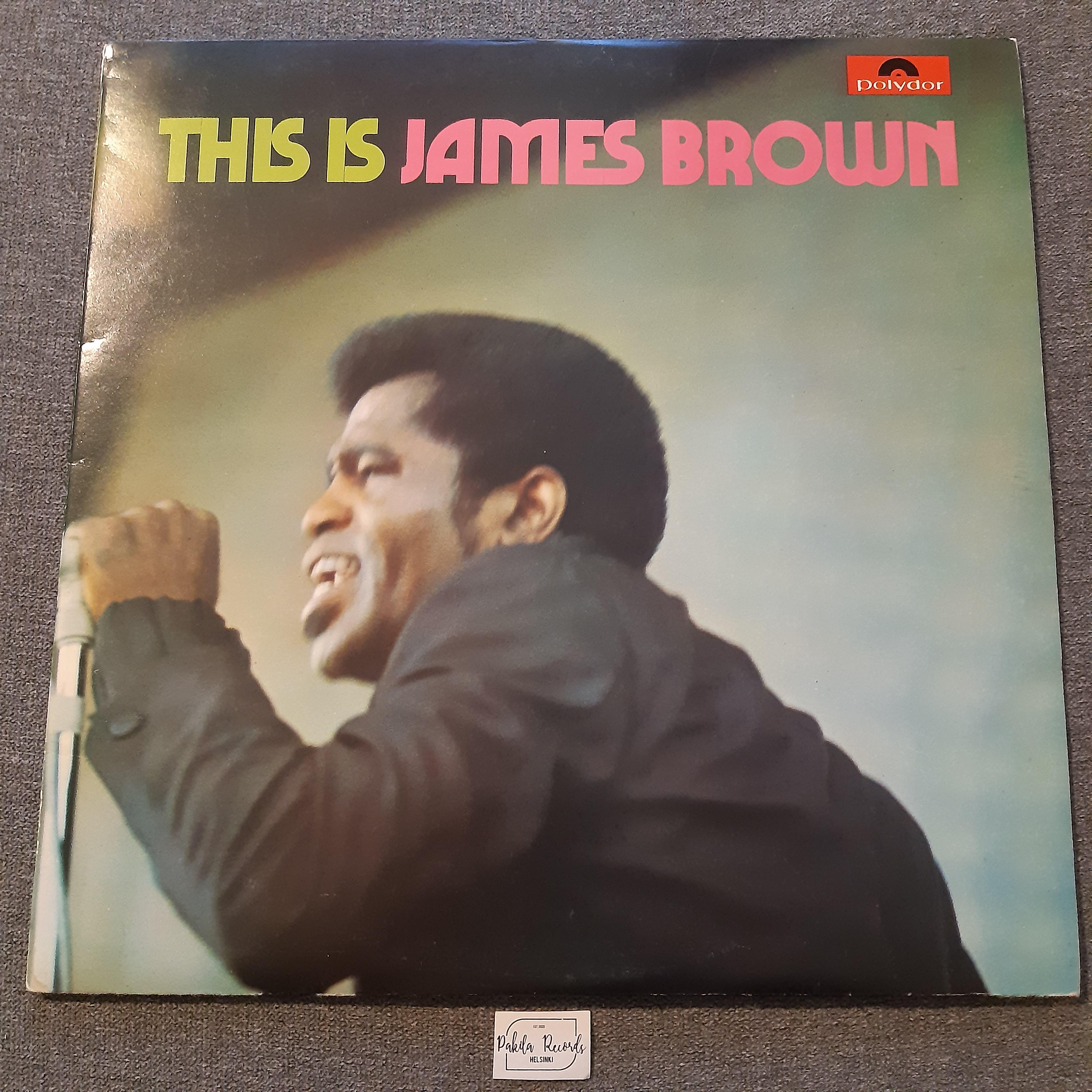 James Brown - This Is James Brown - LP (käytetty)